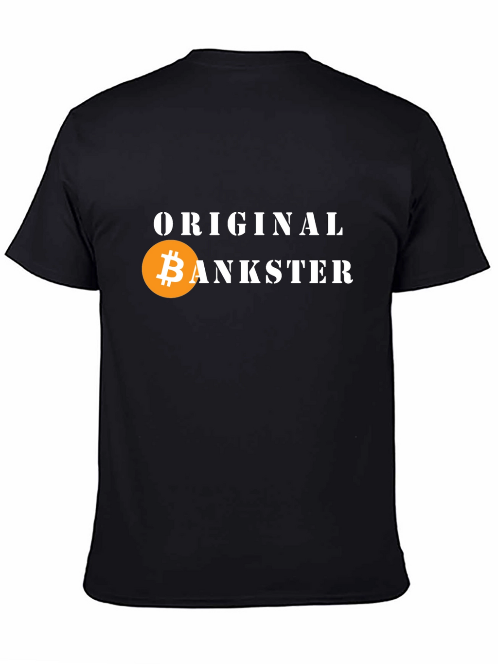 Original Bankster Bitcoin T-Shirt Crypto Tee