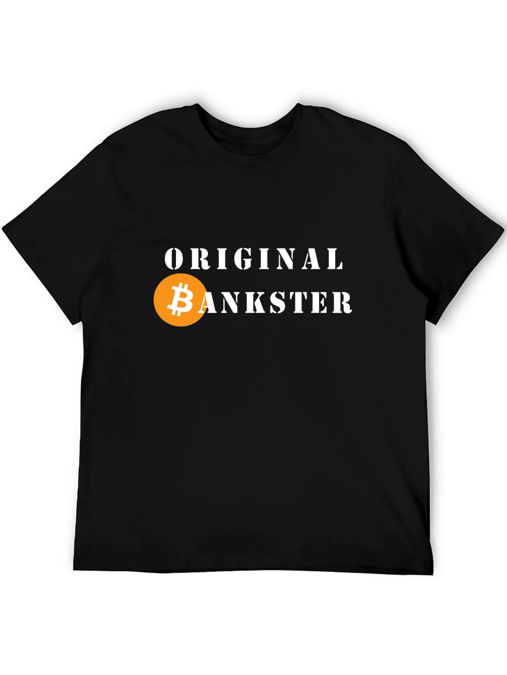 Original Bankster Bitcoin T-Shirt Crypto Tee