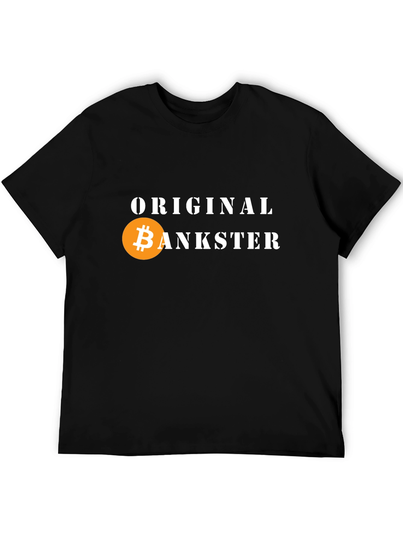Original Bankster Bitcoin T-Shirt Crypto Tee
