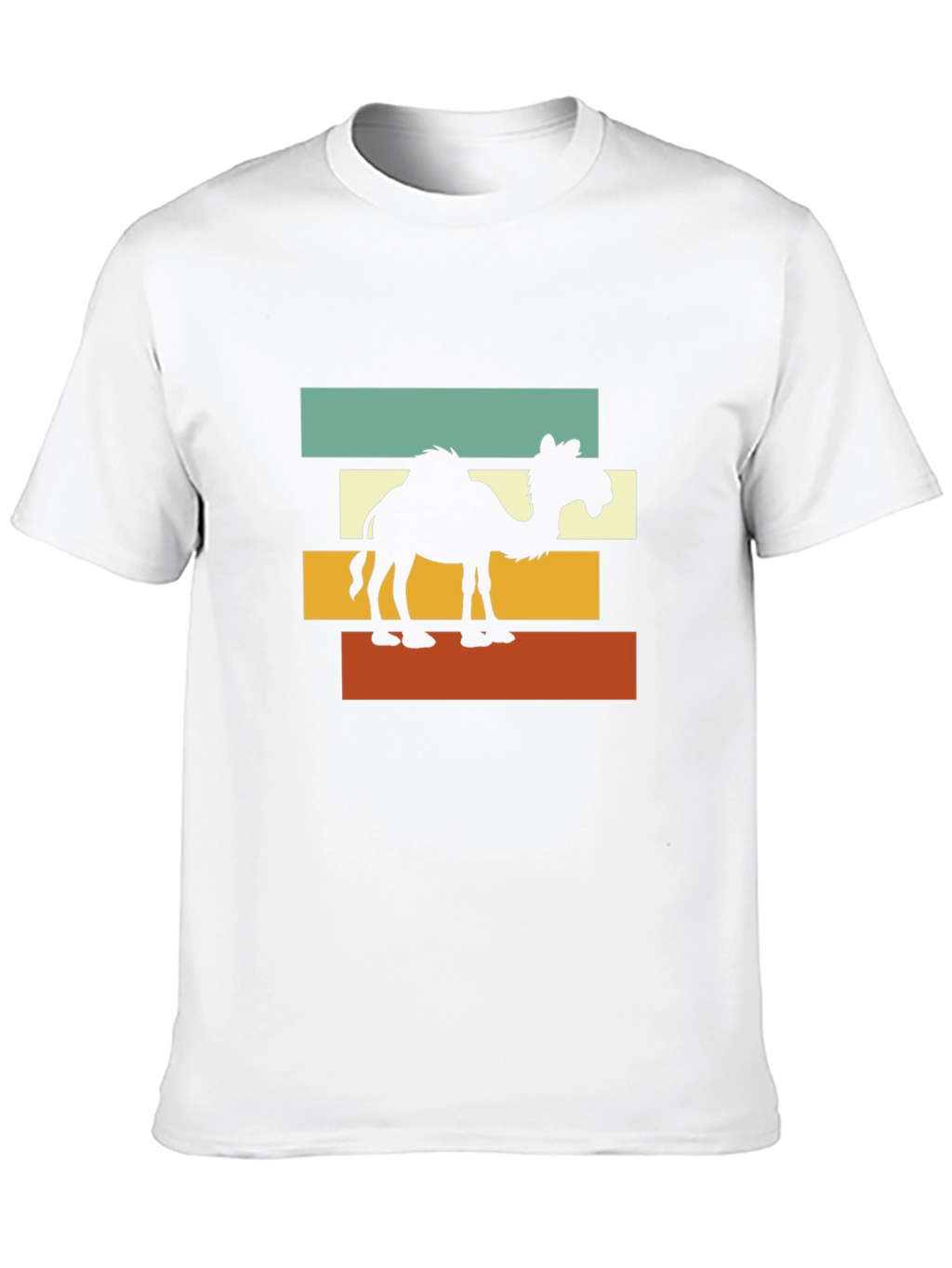 Retro Camel Graphic T-Shirt - Desert Vibes
