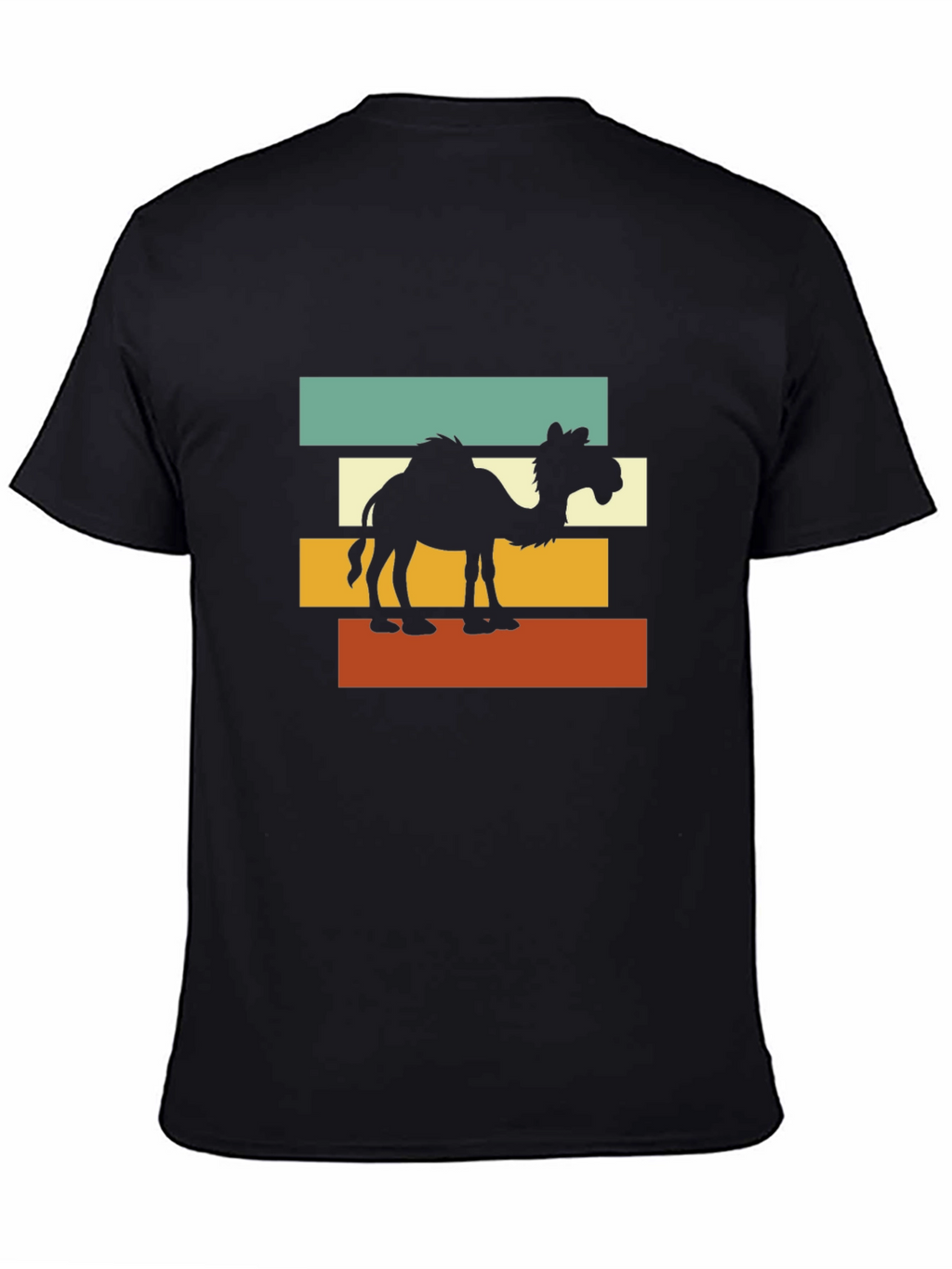 Retro Camel Graphic T-Shirt - Desert Vibes