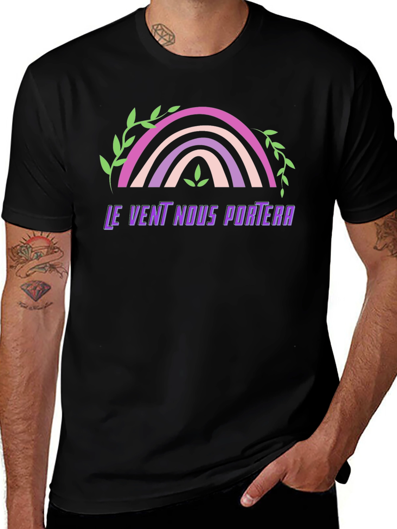 Le Vent Nous Portera Graphic Tee