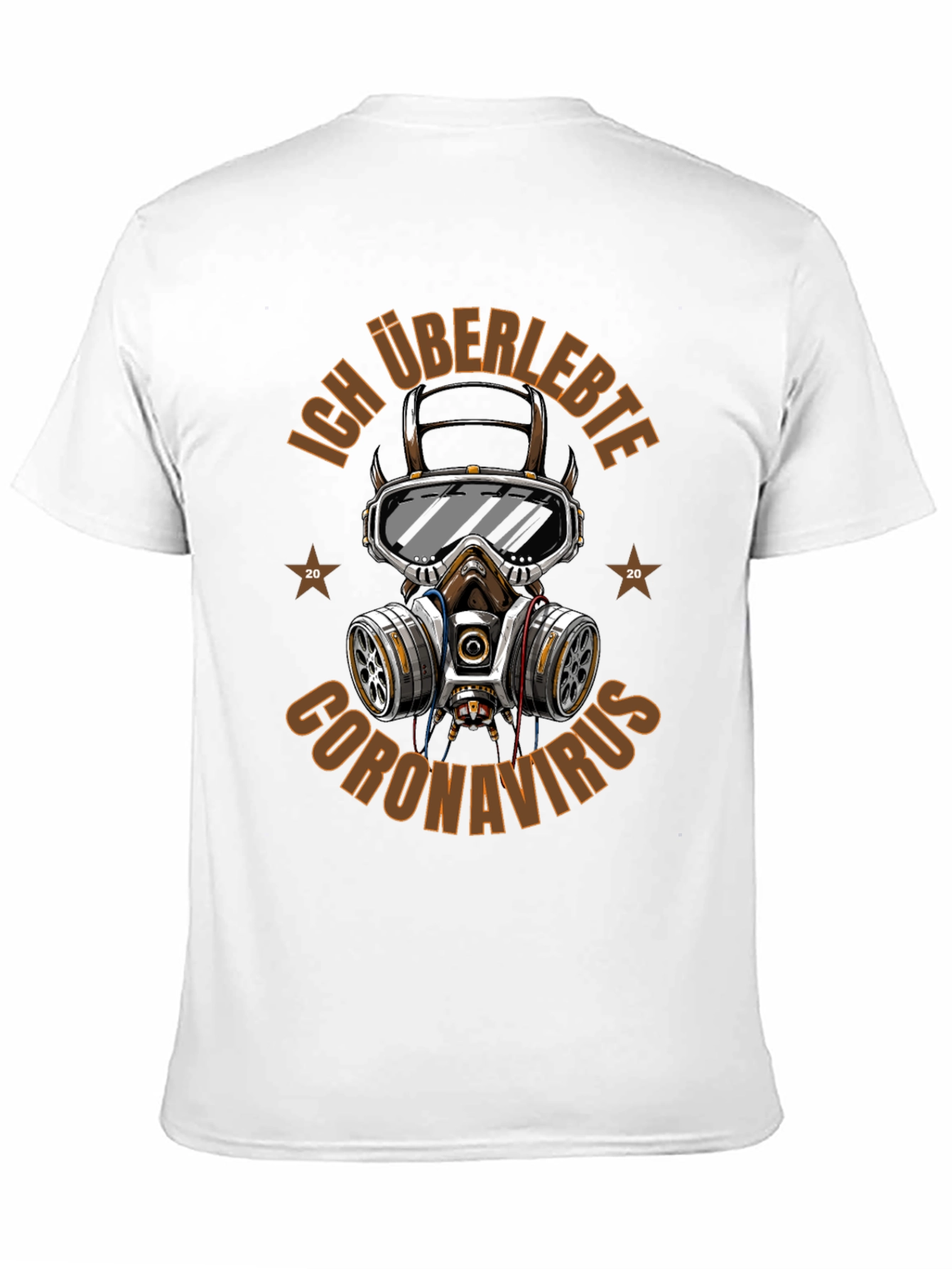 I Survived Coronavirus T-Shirt Novelty Tee