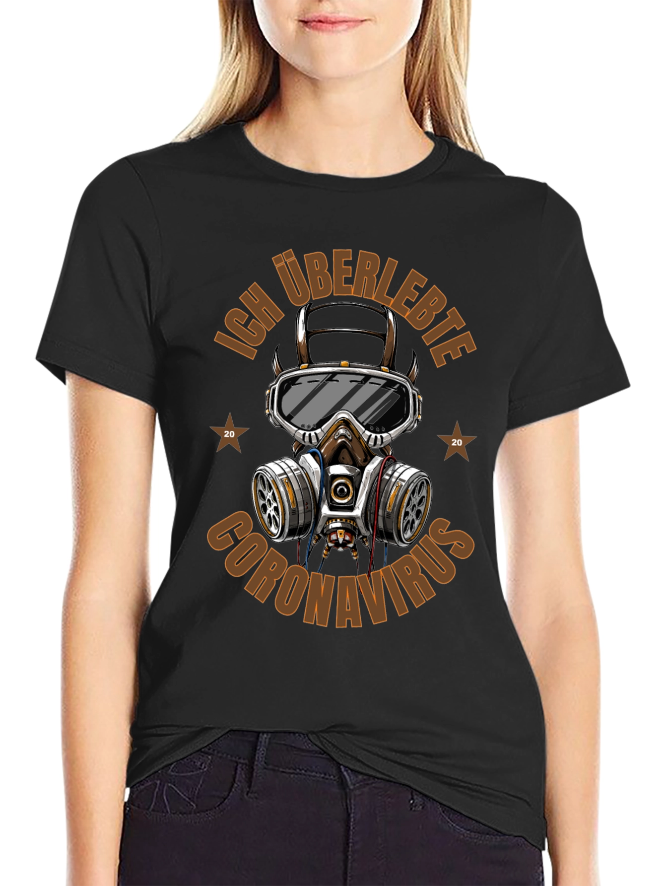 I Survived Coronavirus T-Shirt Novelty Tee