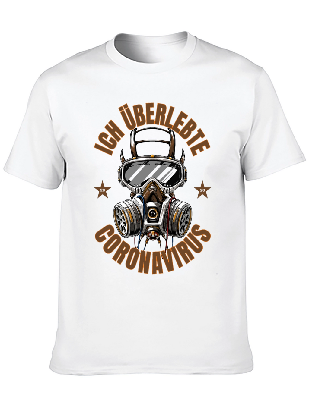 I Survived Coronavirus T-Shirt Novelty Tee