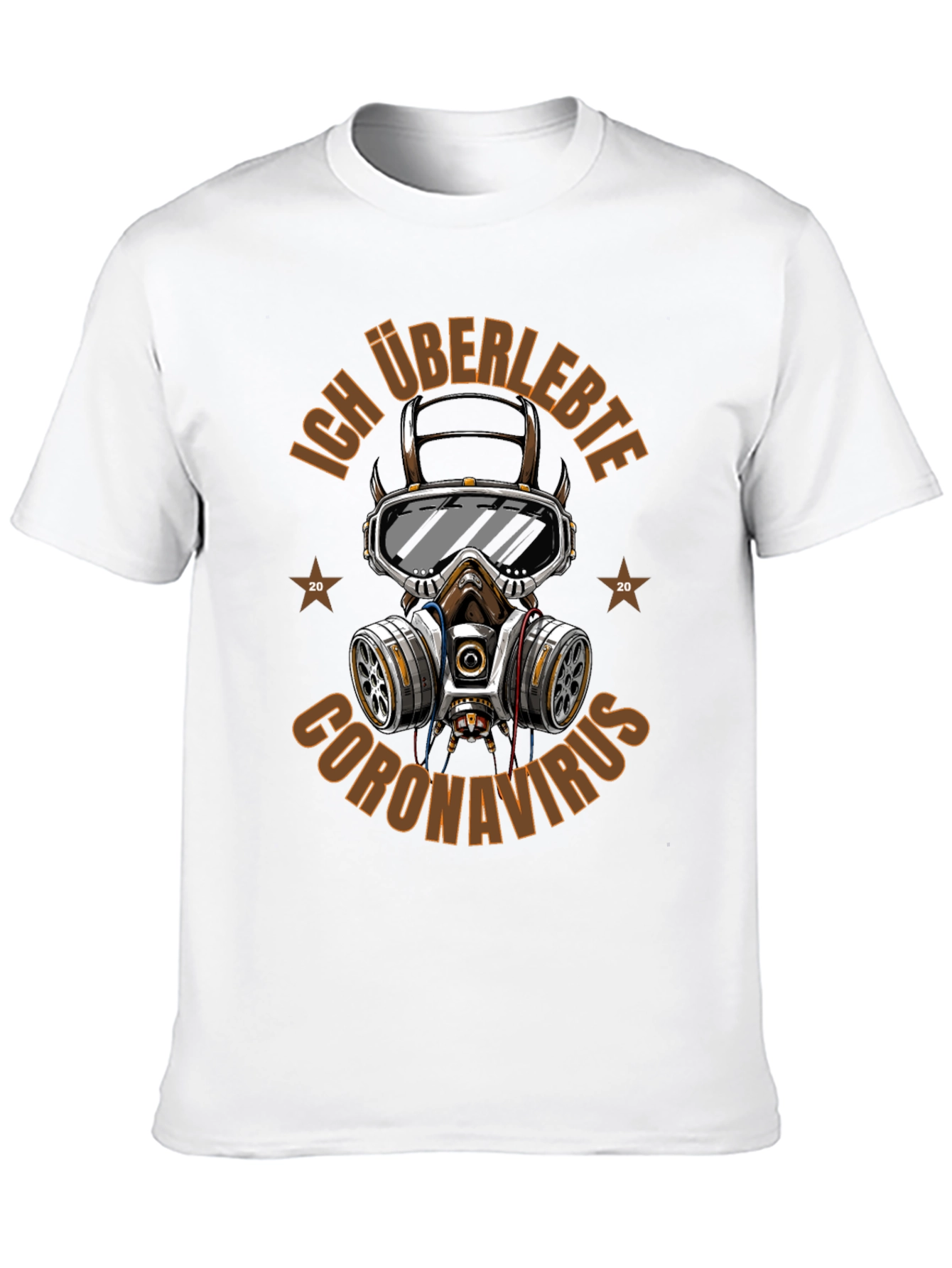 I Survived Coronavirus T-Shirt Novelty Tee