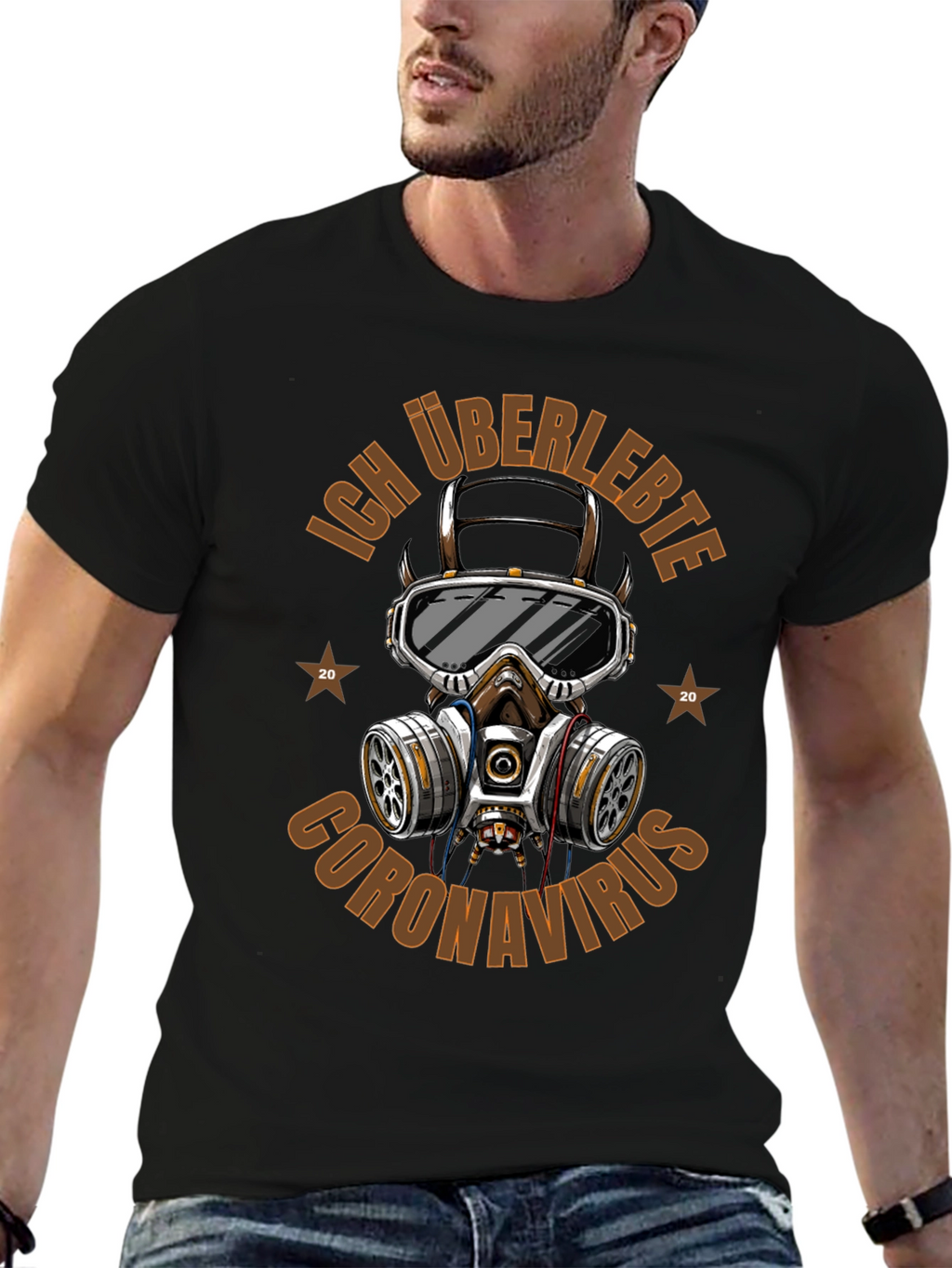 I Survived Coronavirus T-Shirt Novelty Tee