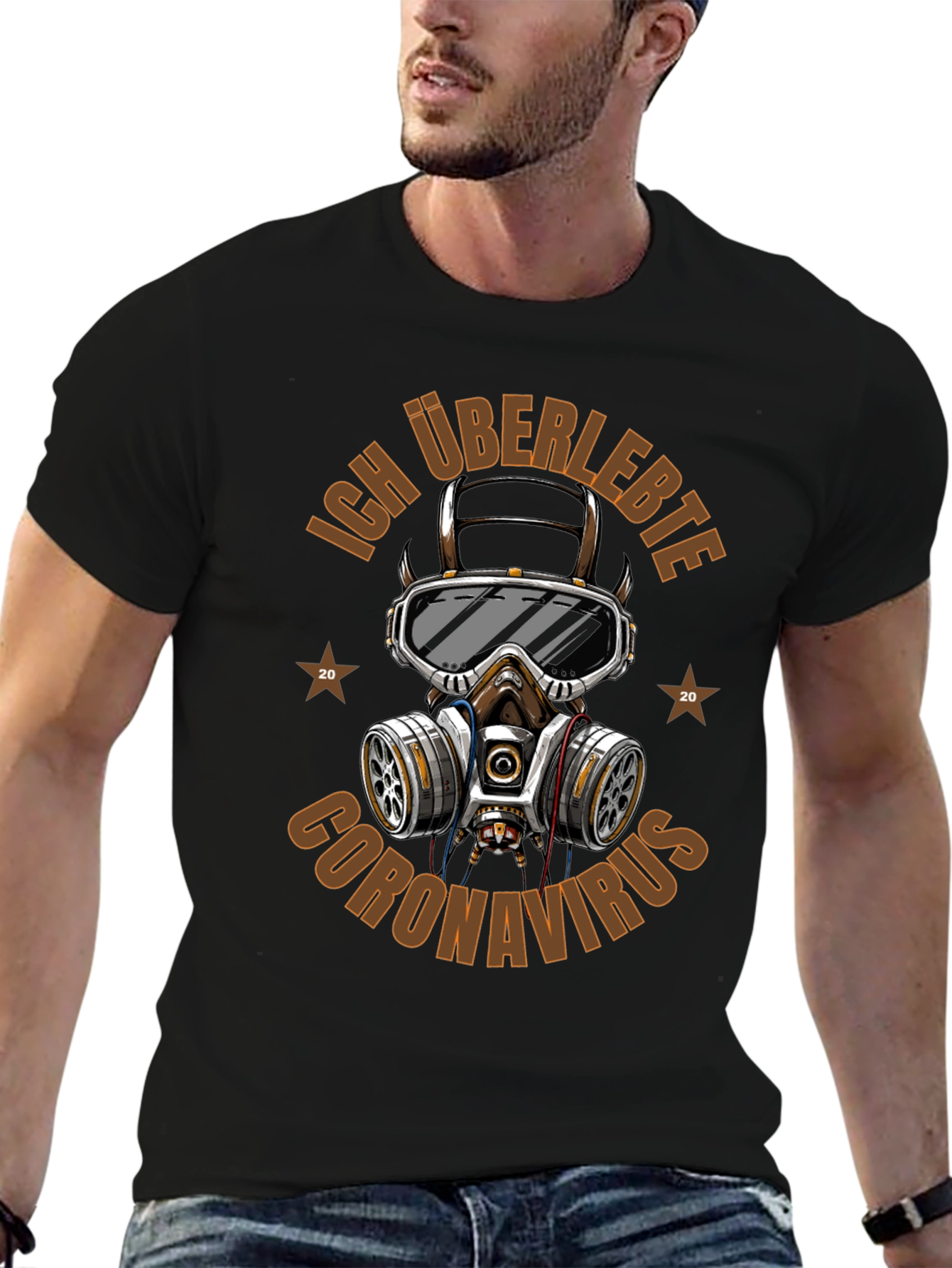 I Survived Coronavirus T-Shirt Novelty Tee