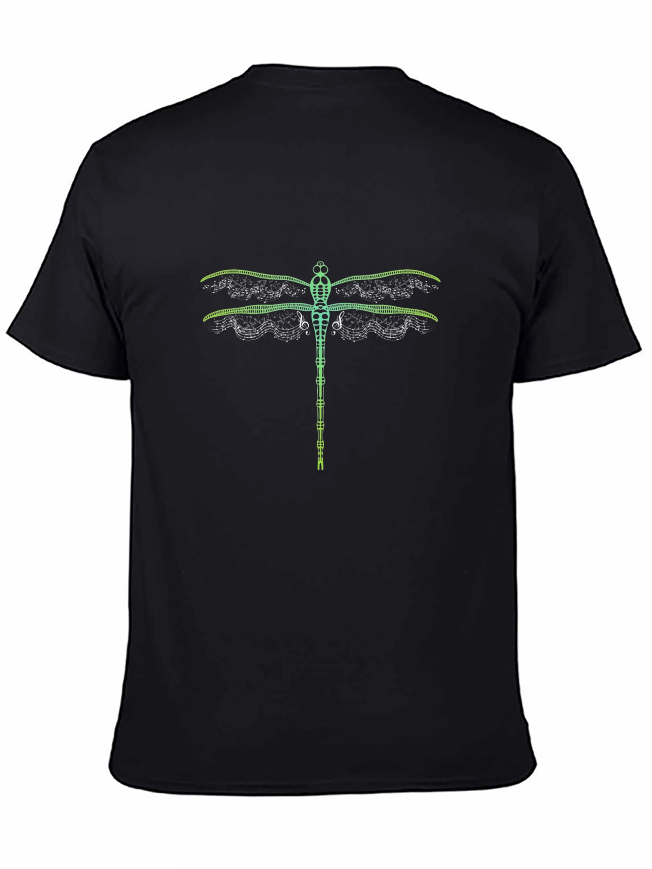 Dragonfly Graphic Black T-Shirt