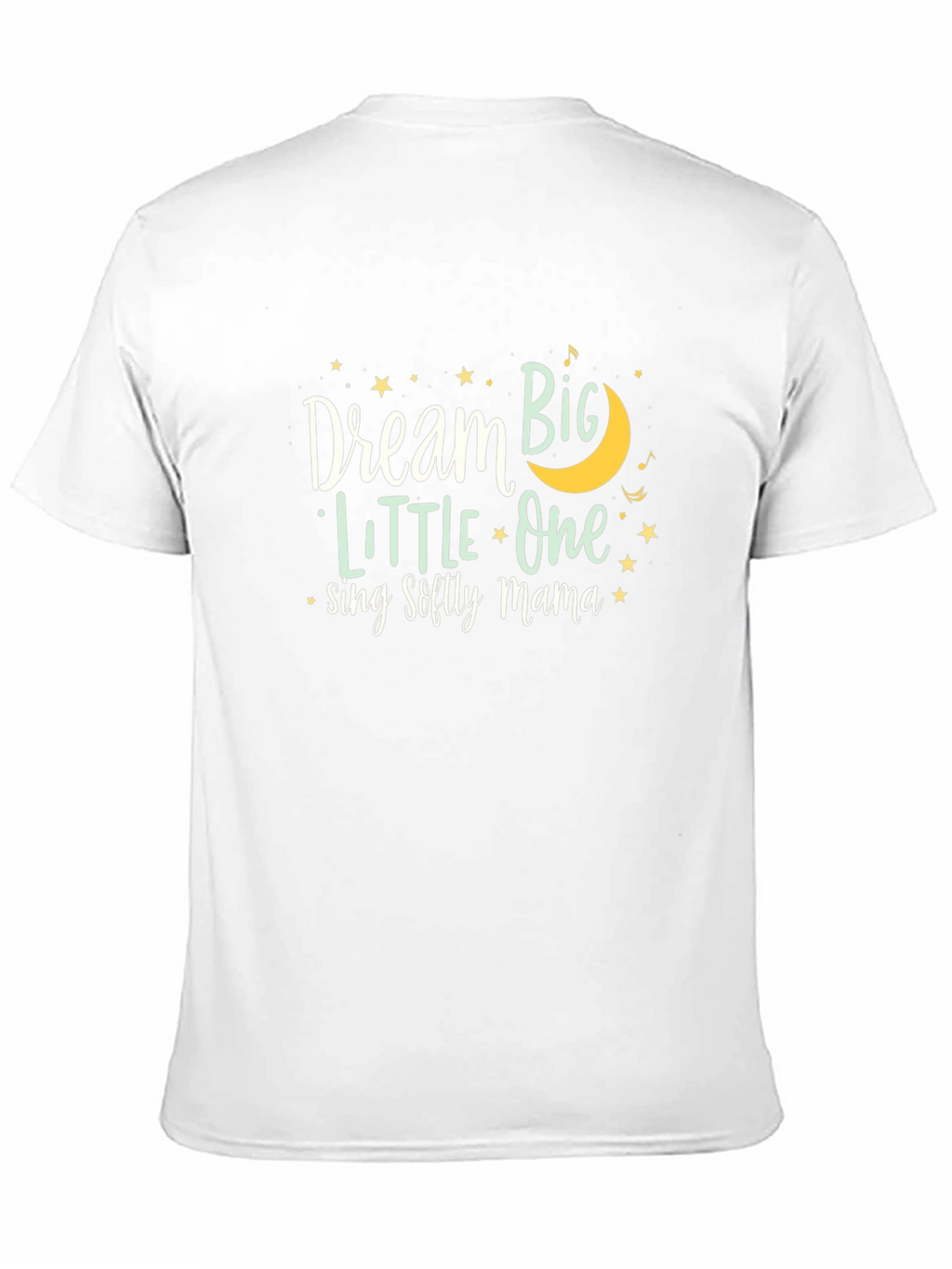 Dream Big Little One Black T-Shirt