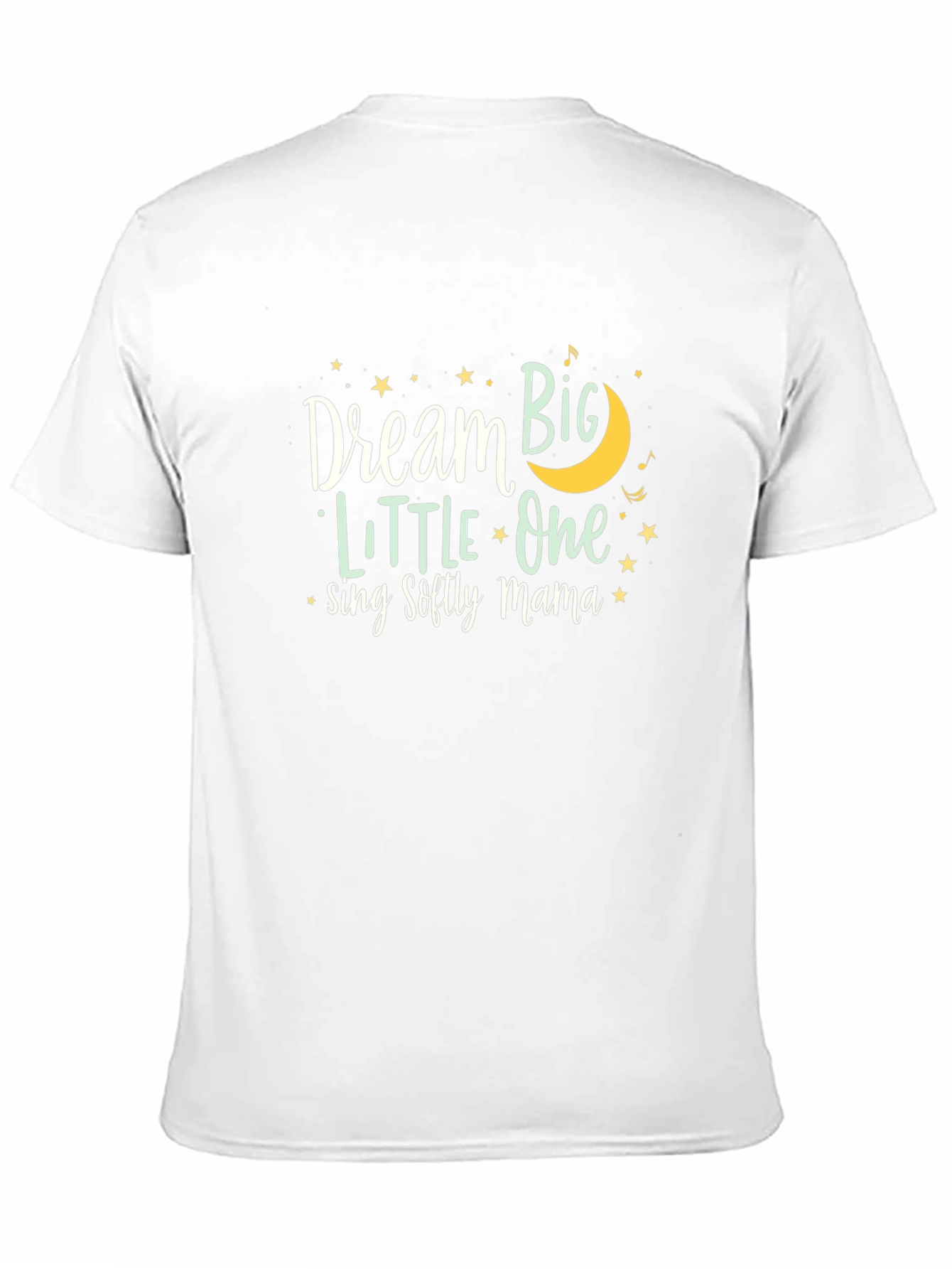 Dream Big Little One Black T-Shirt