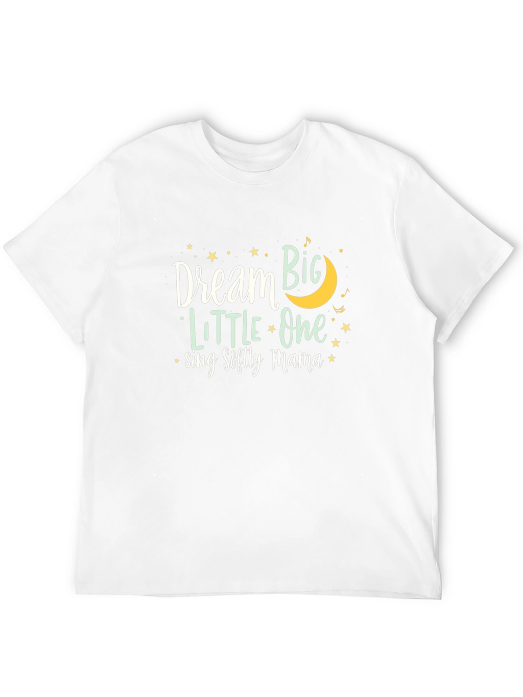 Dream Big Little One Black T-Shirt