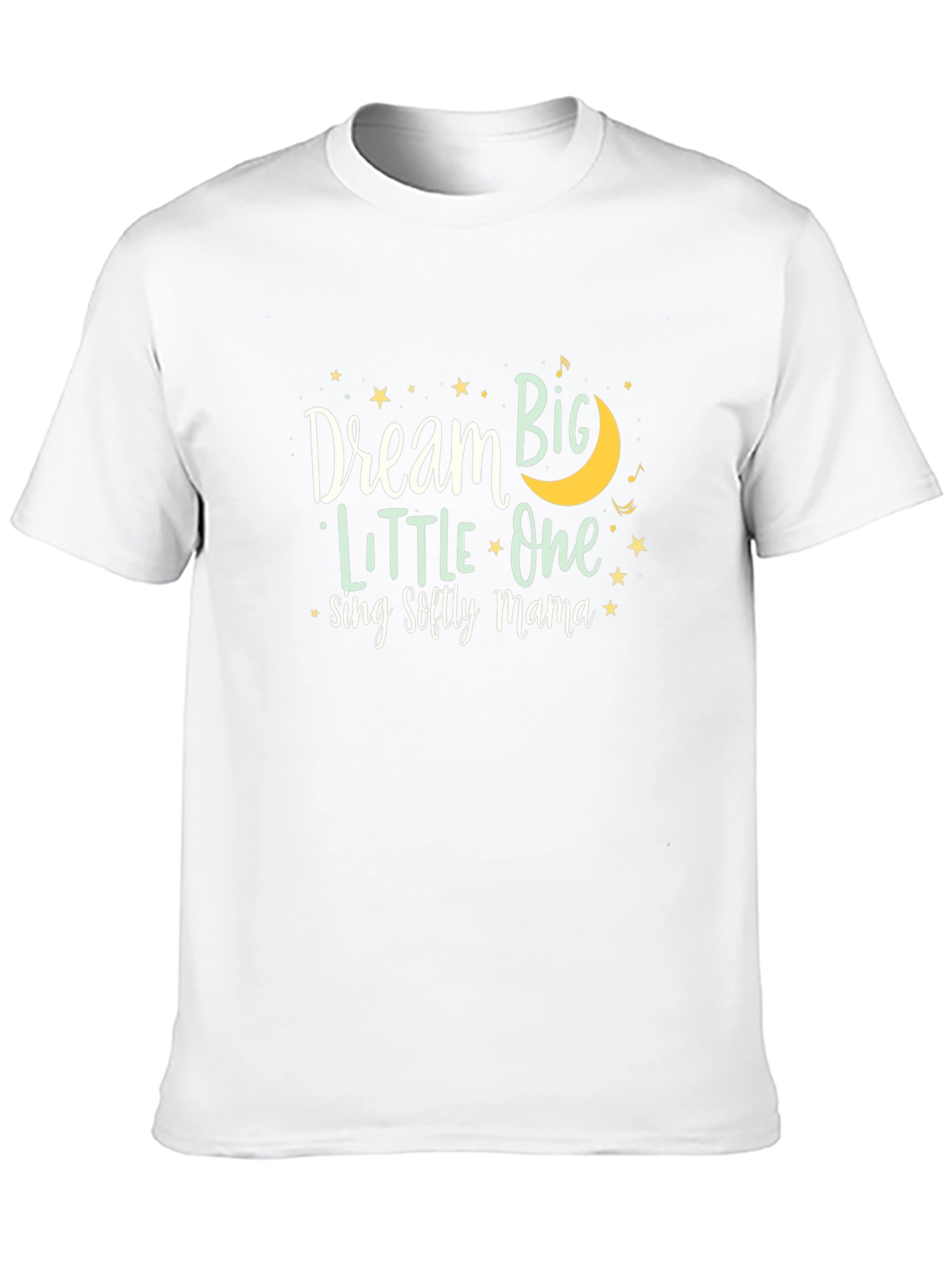 Dream Big Little One Black T-Shirt