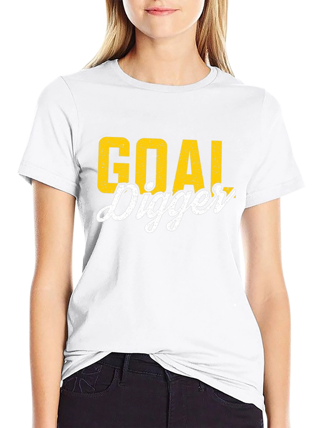 Goal Digger Graphic Tee - Black