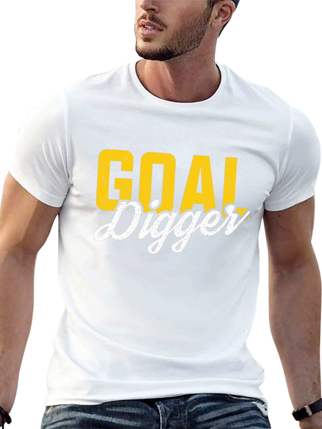 Goal Digger Graphic Tee - Black