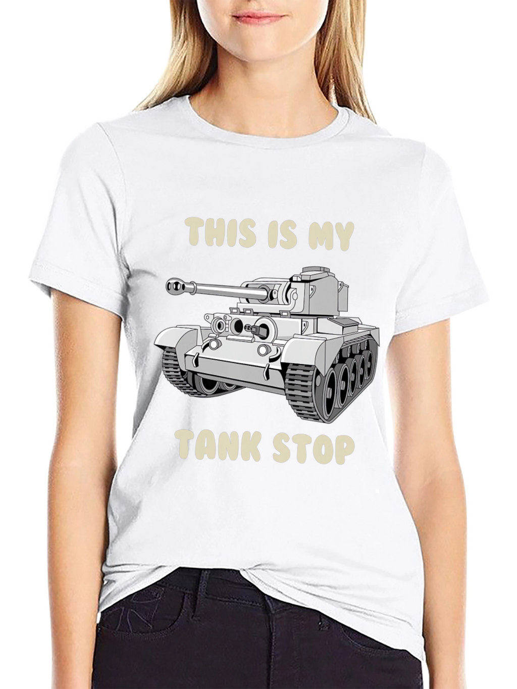 This Is My Tank Stop Graphic T-Shirt