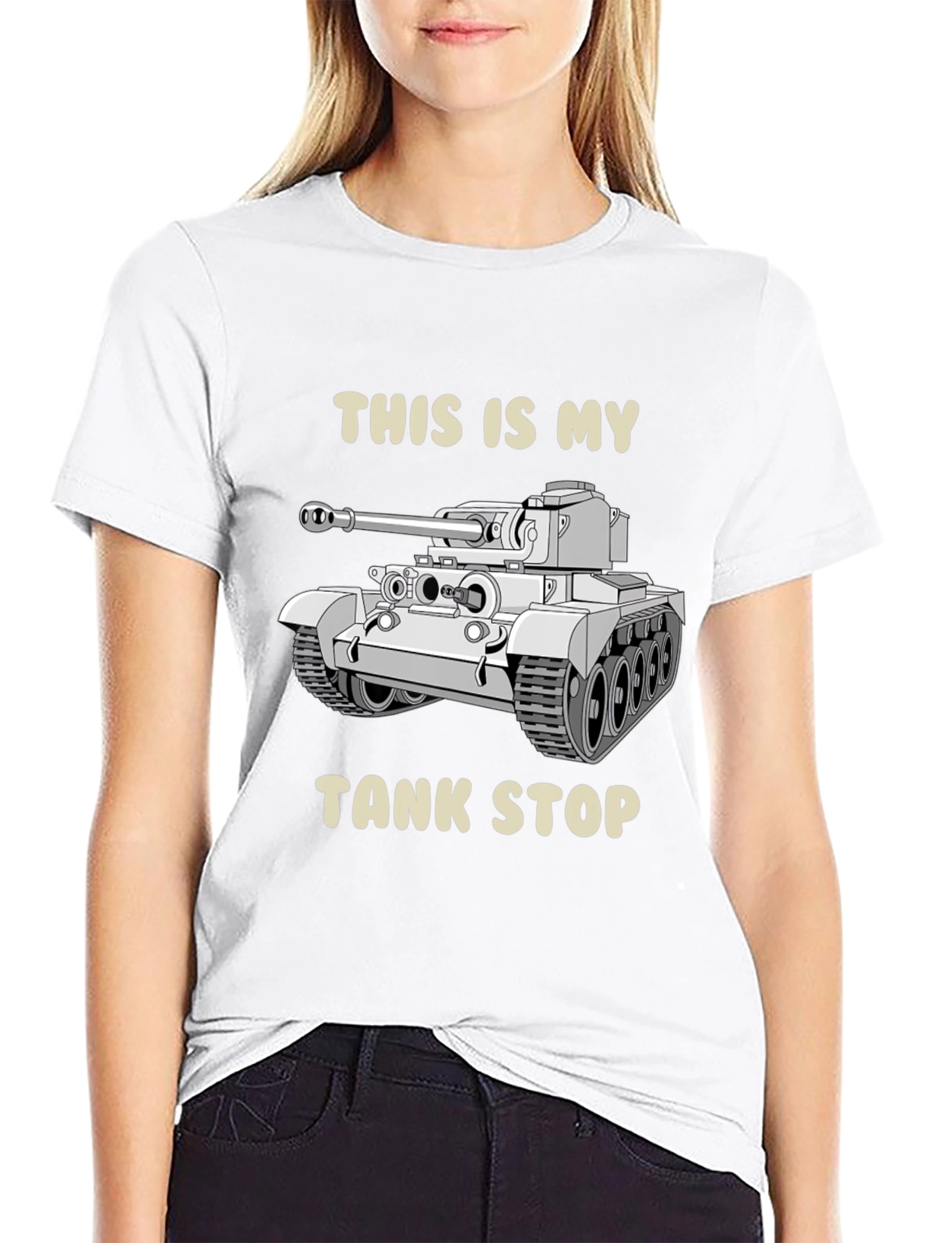 This Is My Tank Stop Graphic T-Shirt