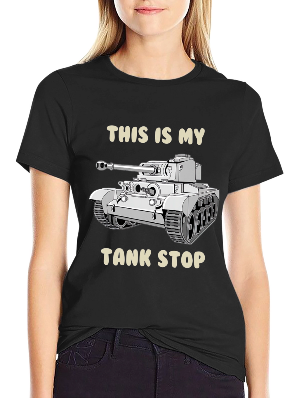 This Is My Tank Stop Graphic T-Shirt
