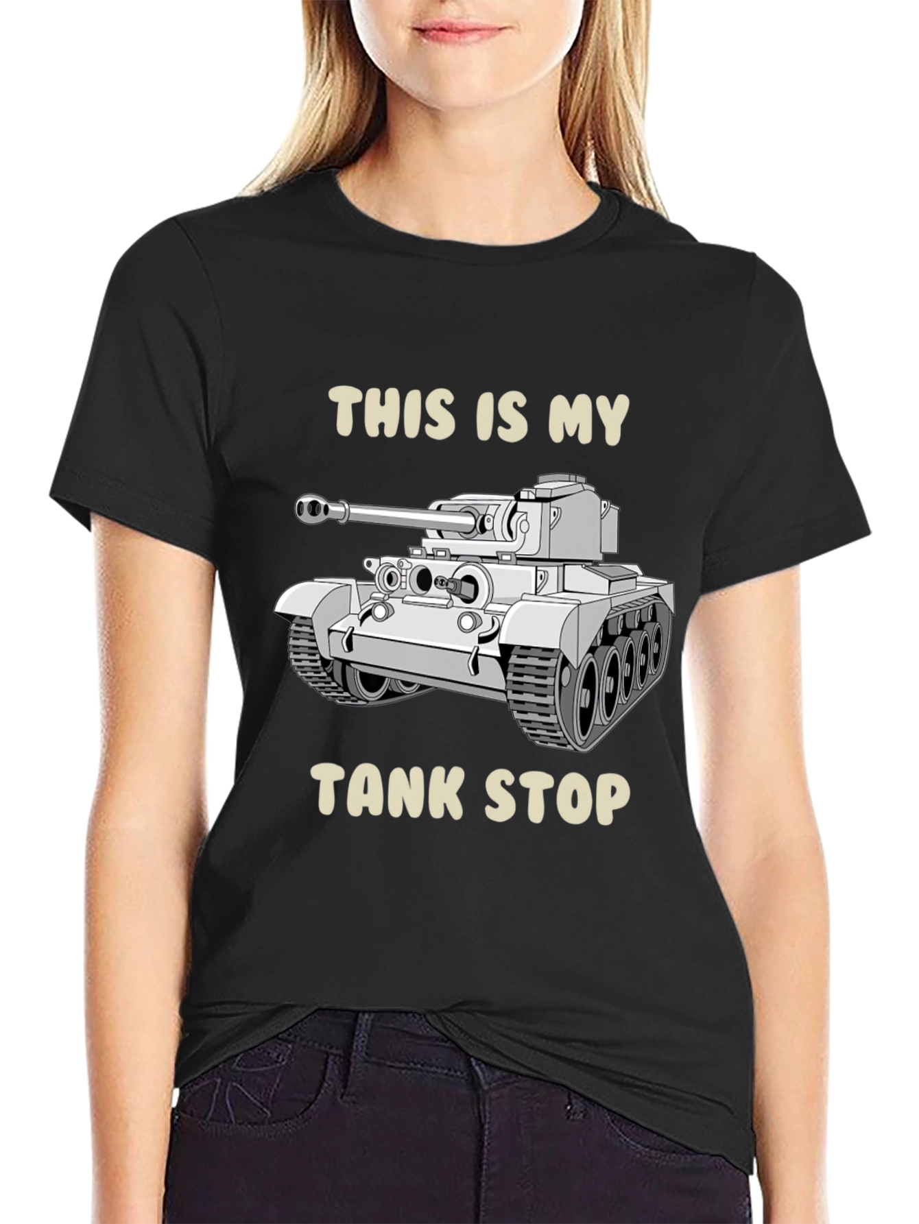 This Is My Tank Stop Graphic T-Shirt