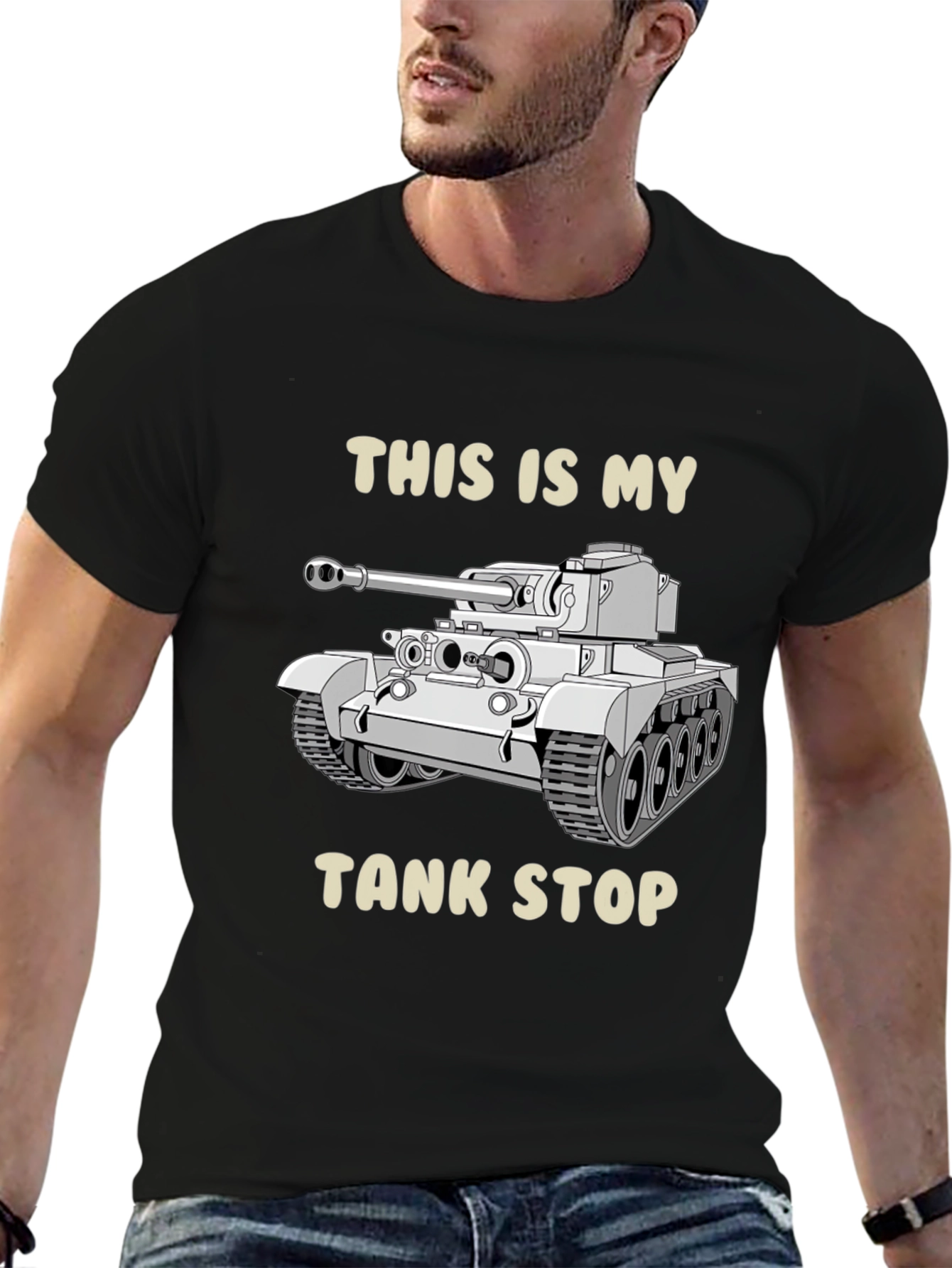 This Is My Tank Stop Graphic T-Shirt