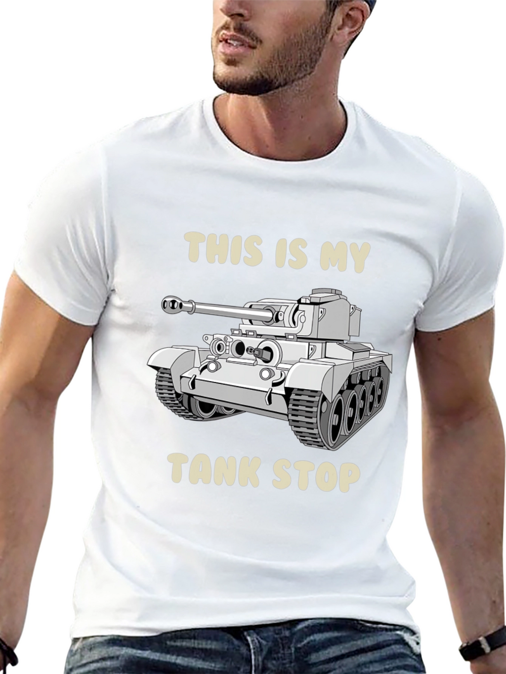 This Is My Tank Stop Graphic T-Shirt