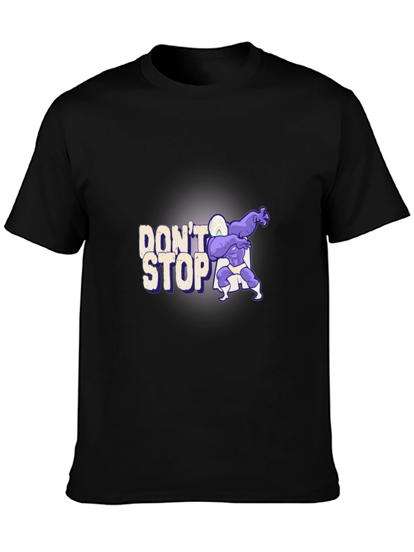 Dont Stop Graphic Tee - Black