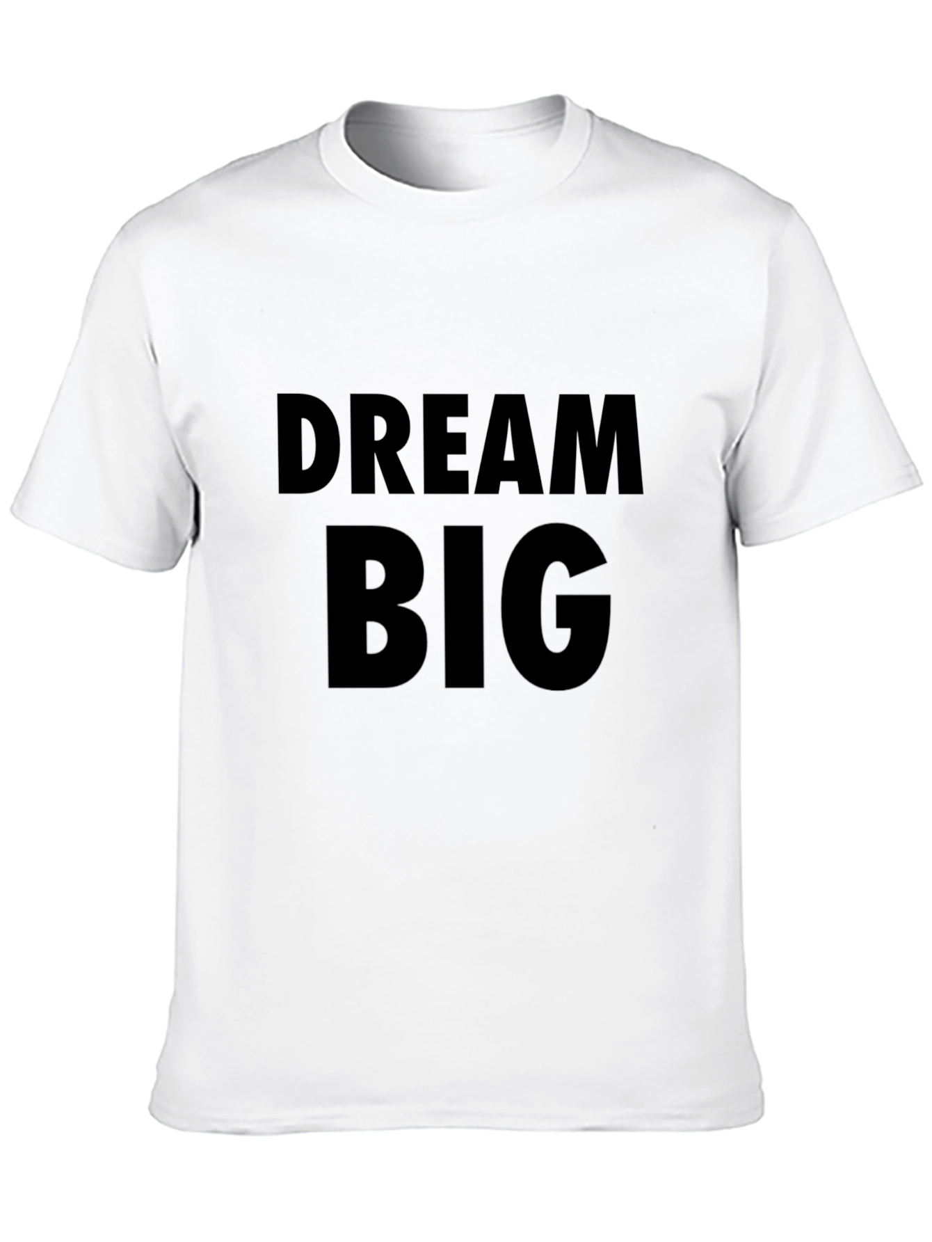 Dream Big Black T-Shirt