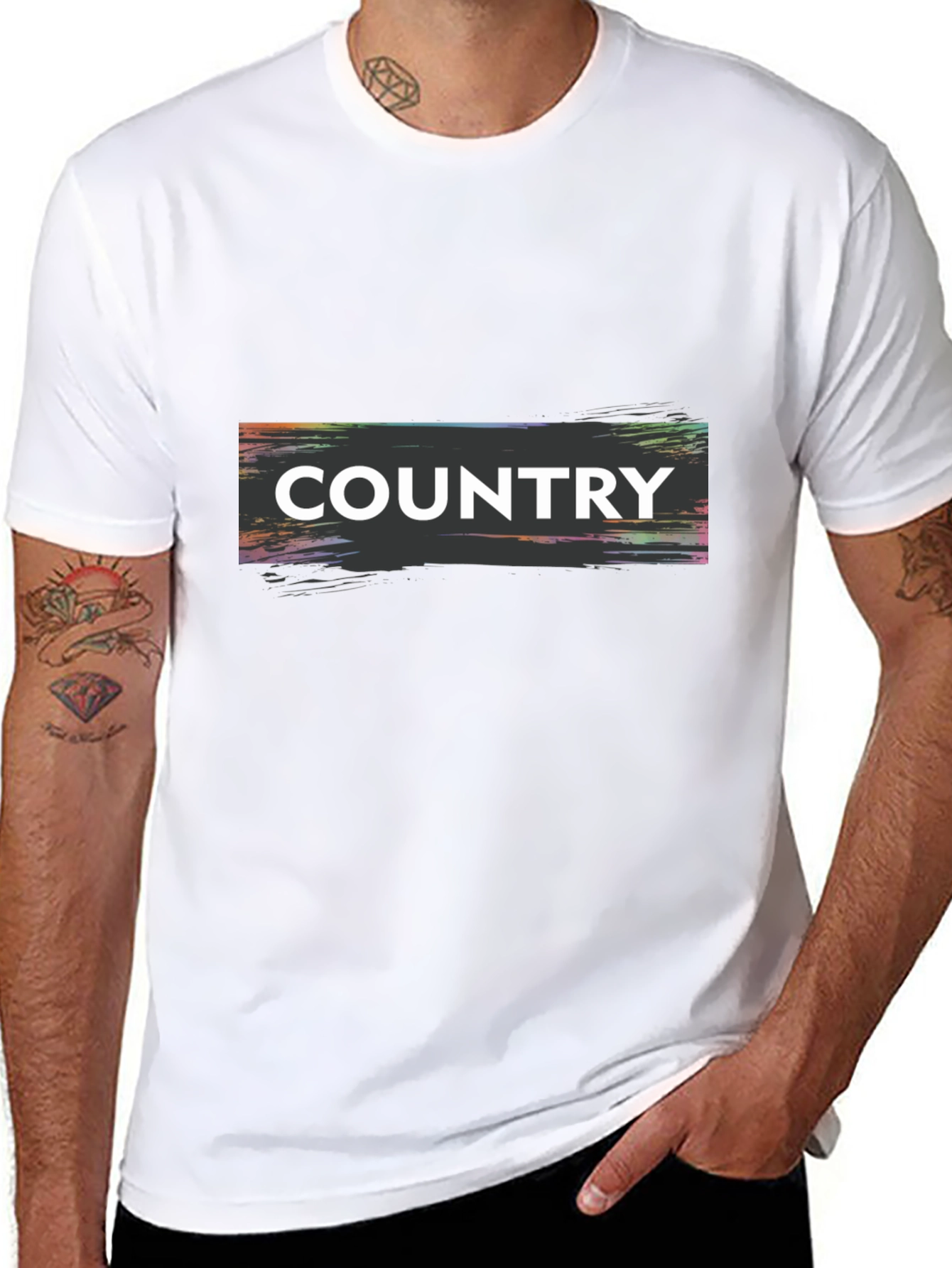 Country Graphic Tee - Stylish Casual Wear