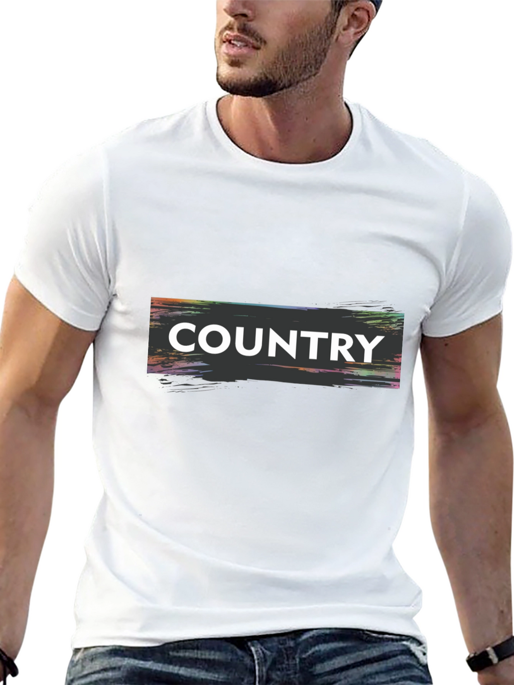 Country Graphic Tee - Stylish Casual Wear