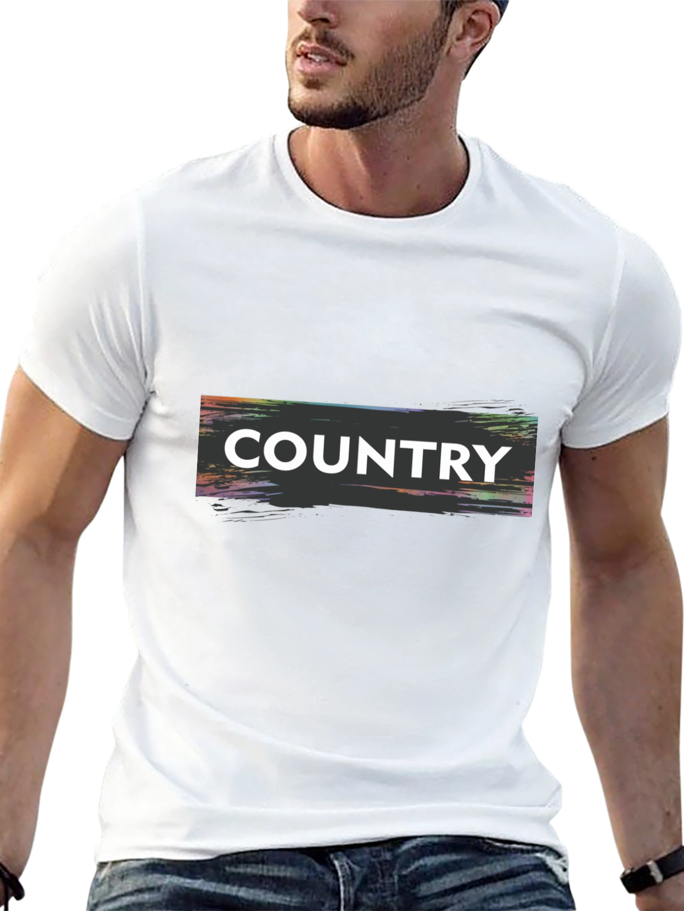 Country Graphic Tee - Stylish Casual Wear