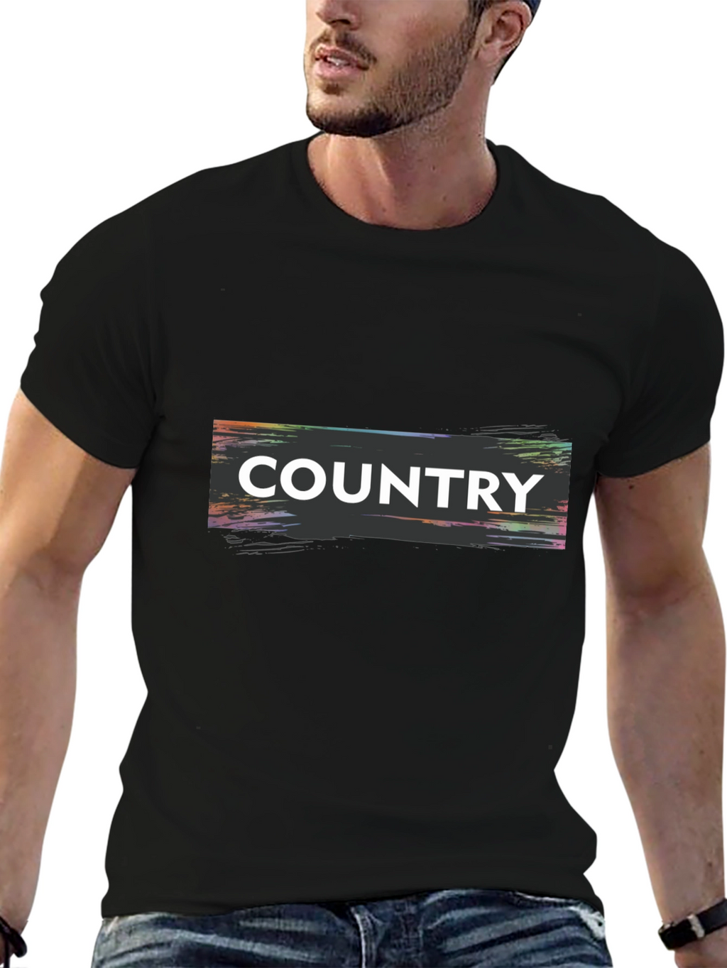 Country Graphic Tee - Stylish Casual Wear
