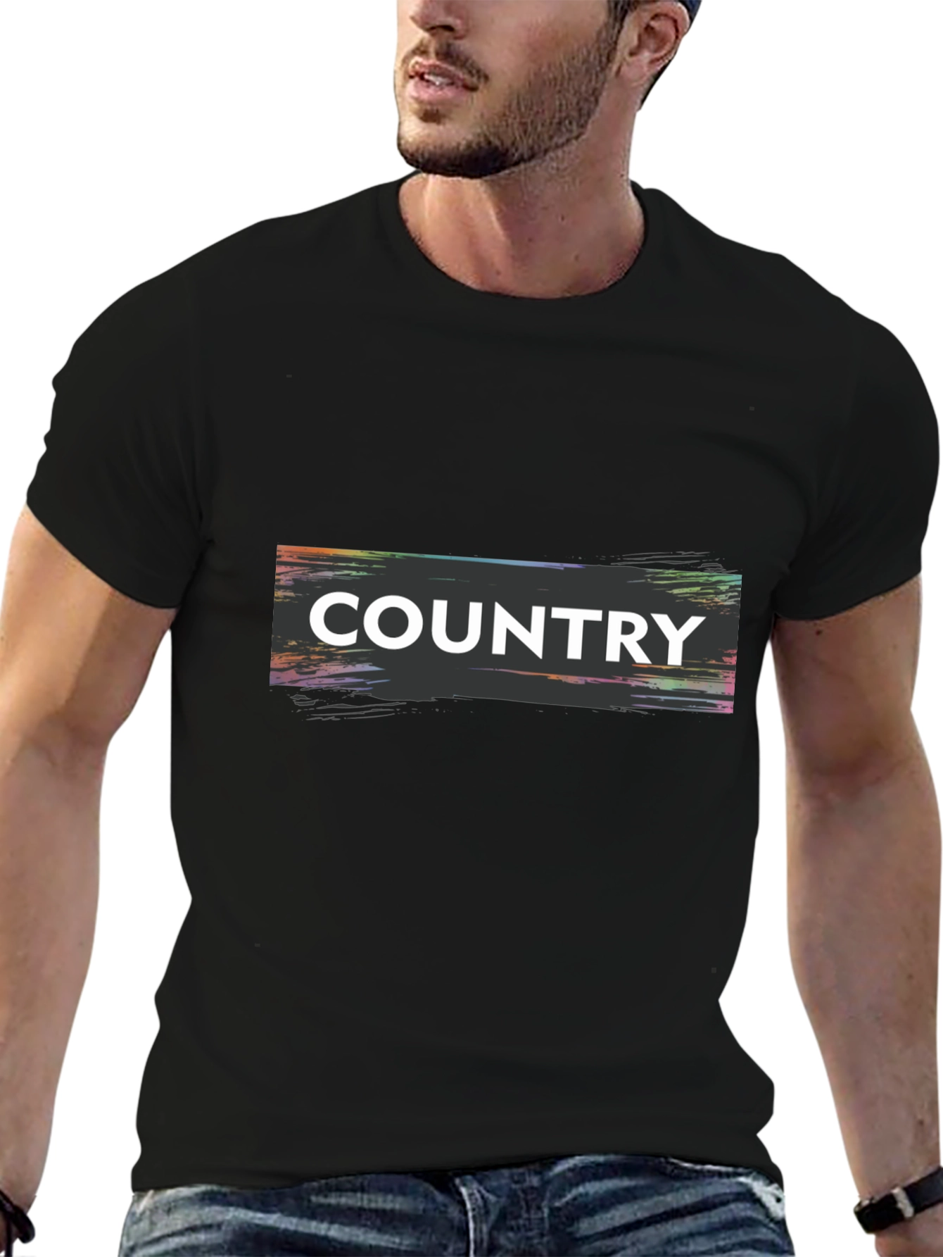 Country Graphic Tee - Stylish Casual Wear
