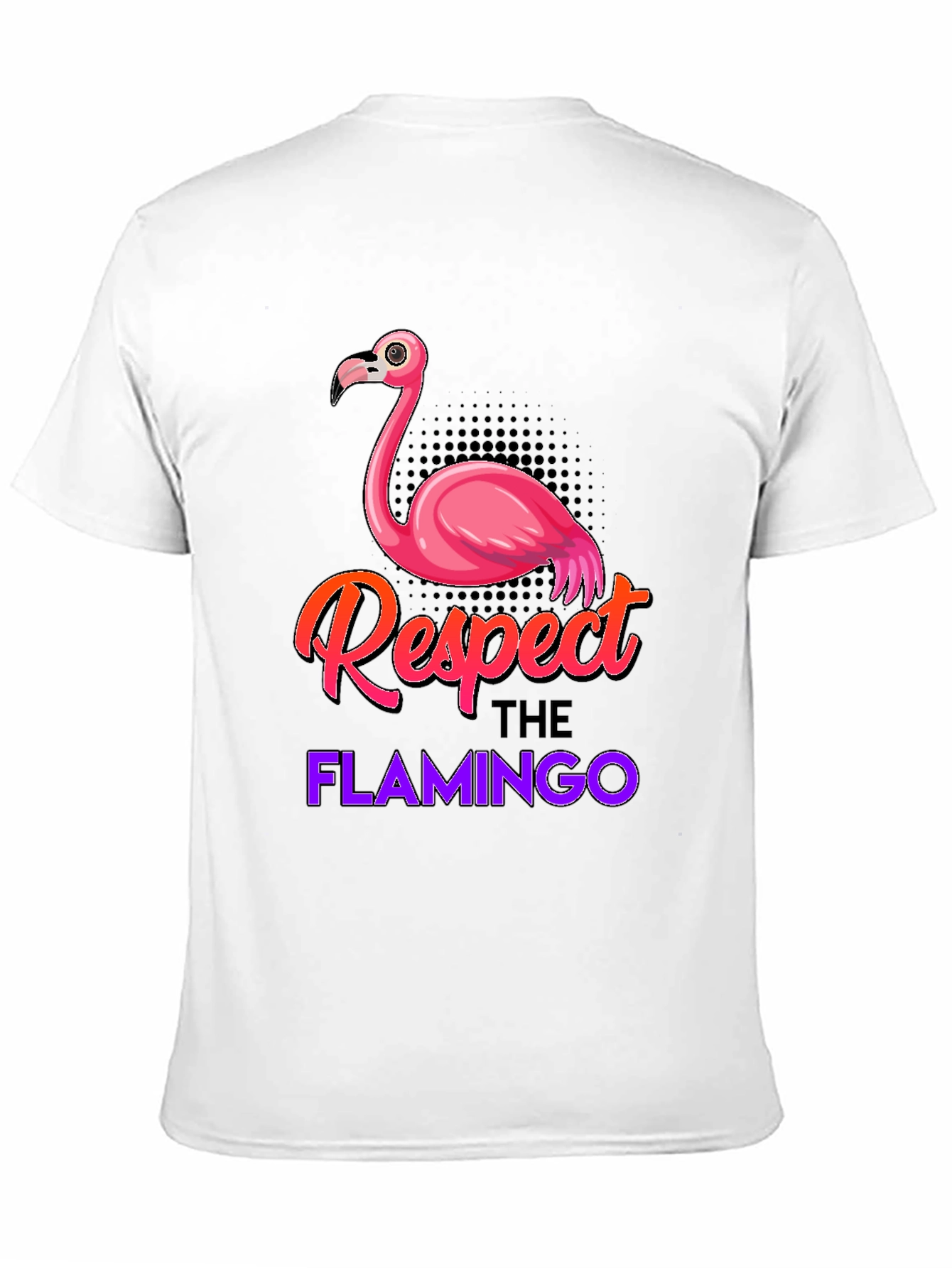 Respect the Flamingo Graphic Tee