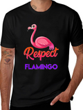 Respect the Flamingo Graphic Tee