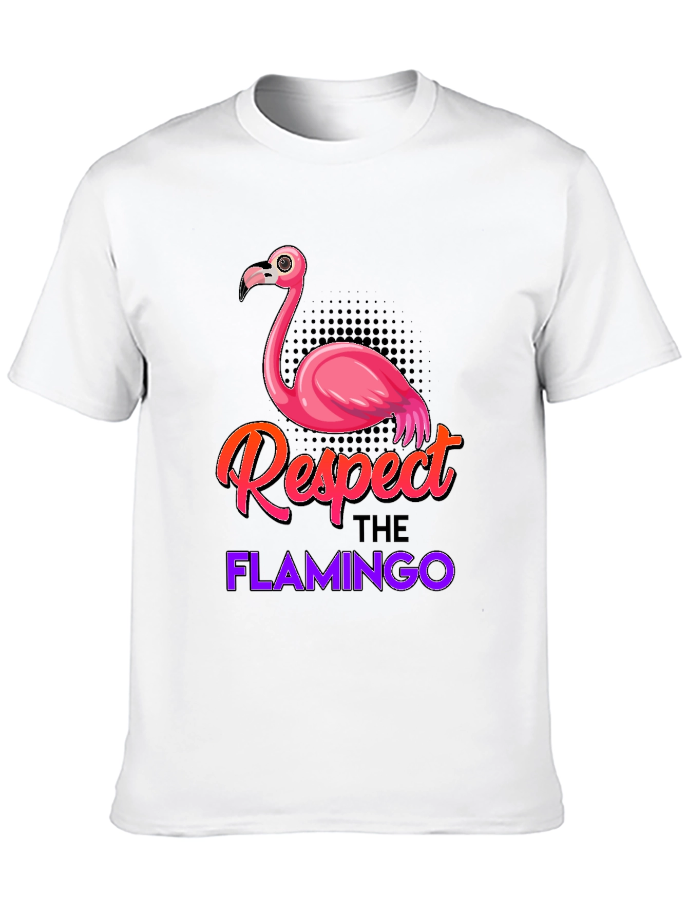 Respect the Flamingo Graphic Tee
