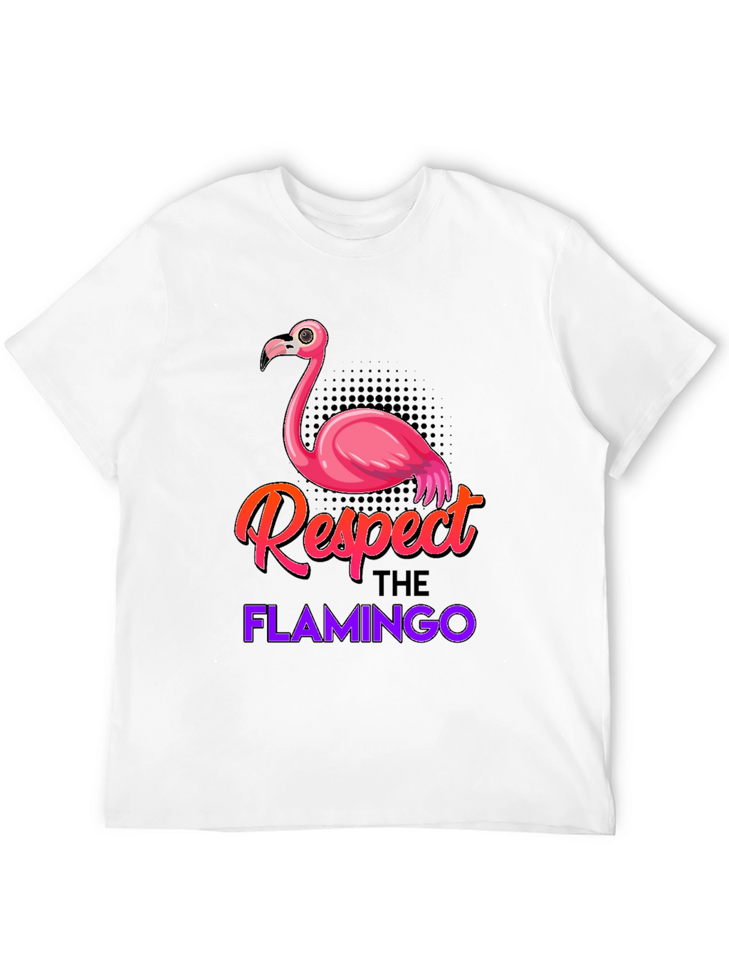 Respect the Flamingo Graphic Tee