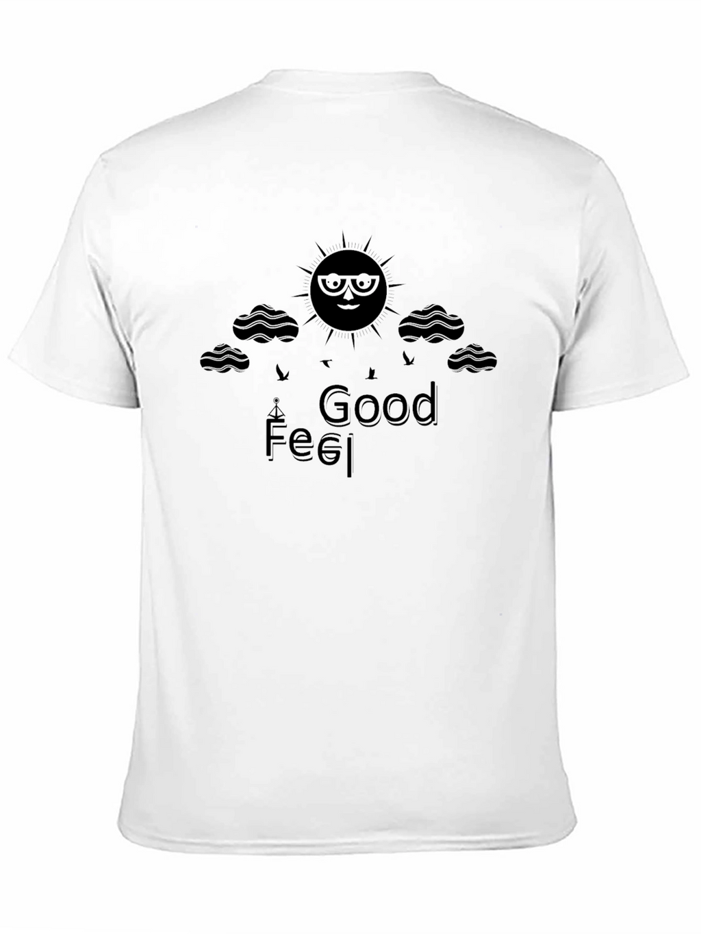 Good Feel Graphic T-Shirt - Sun & Clouds