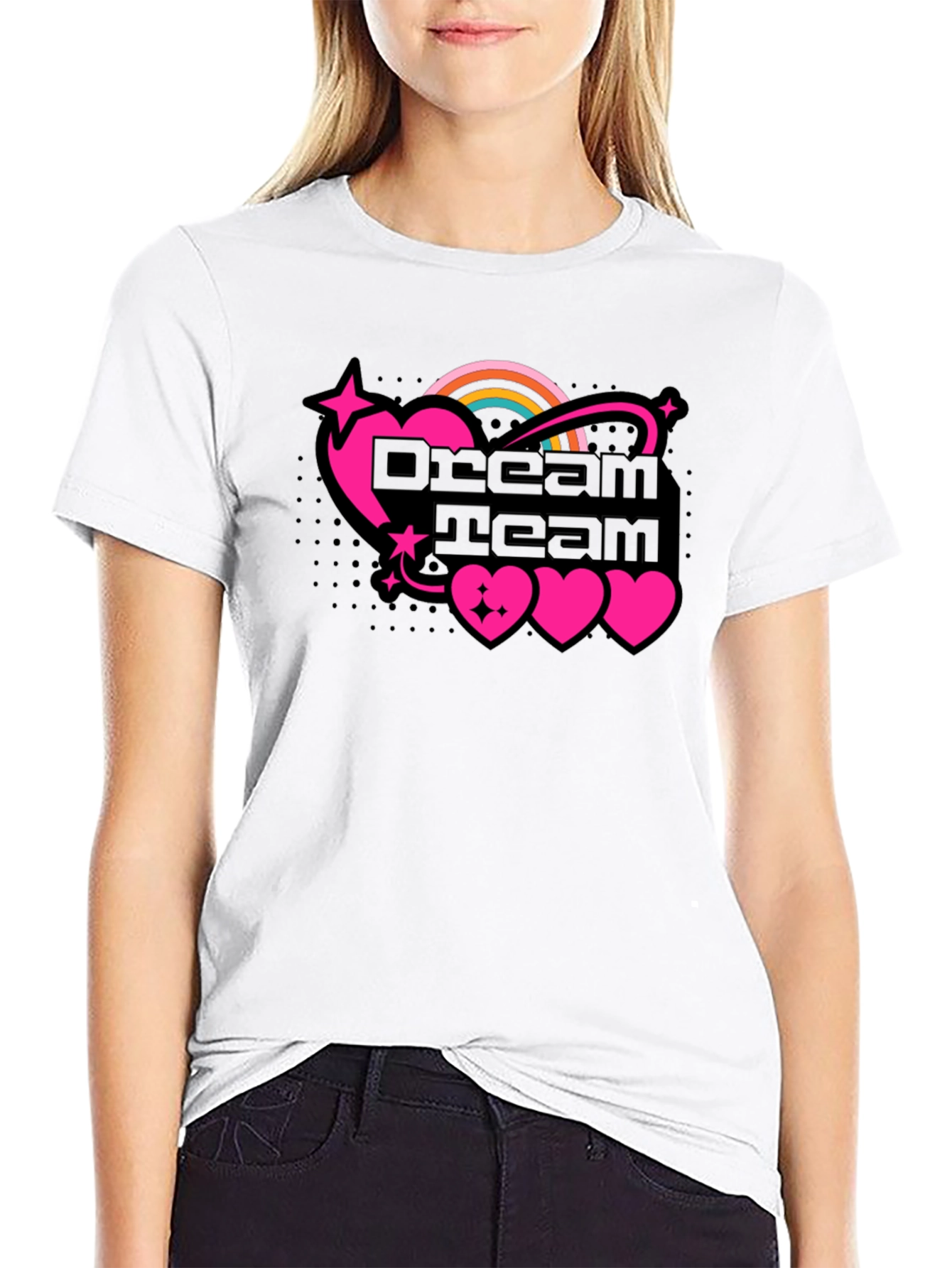 Dream Team Graphic Black T-Shirt