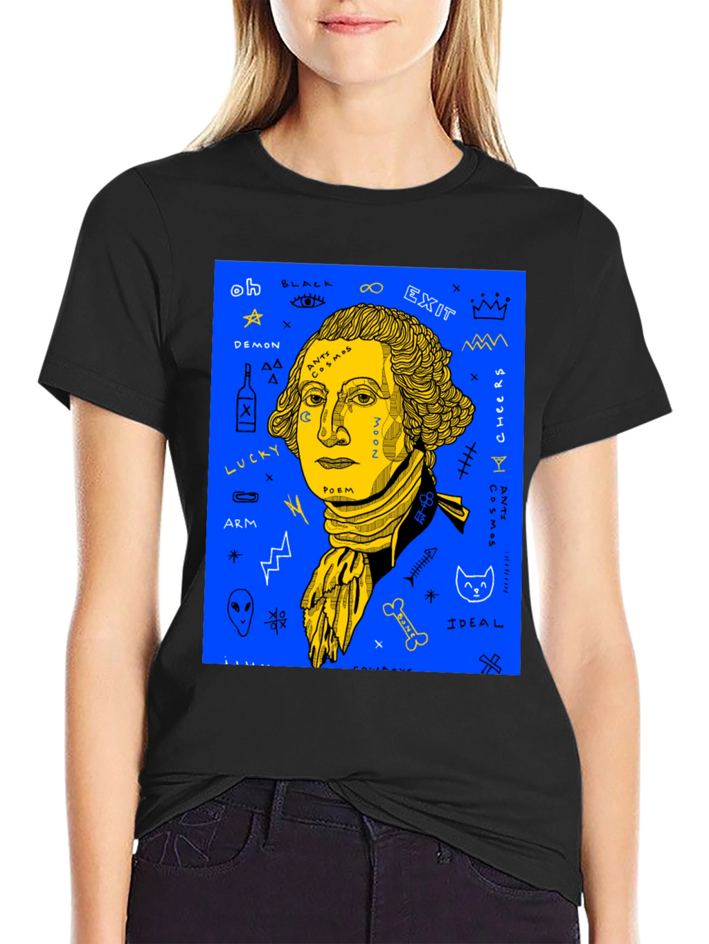 George Washington Anti Cosmos Graphic Tee