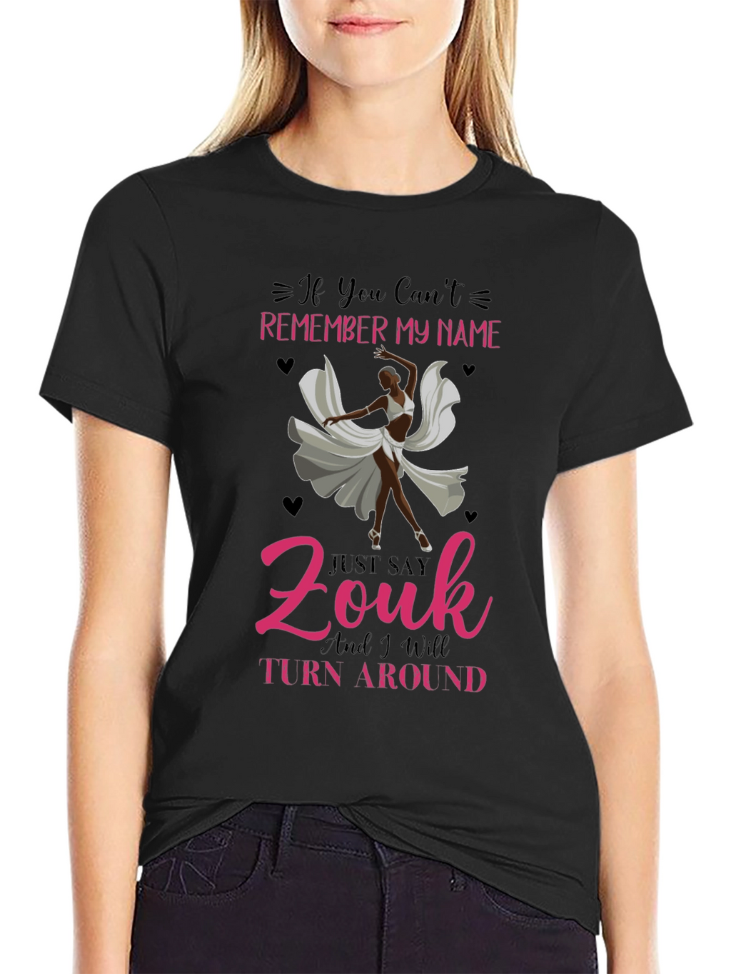 Zouk Dance T-Shirt - Remember My Name Tee