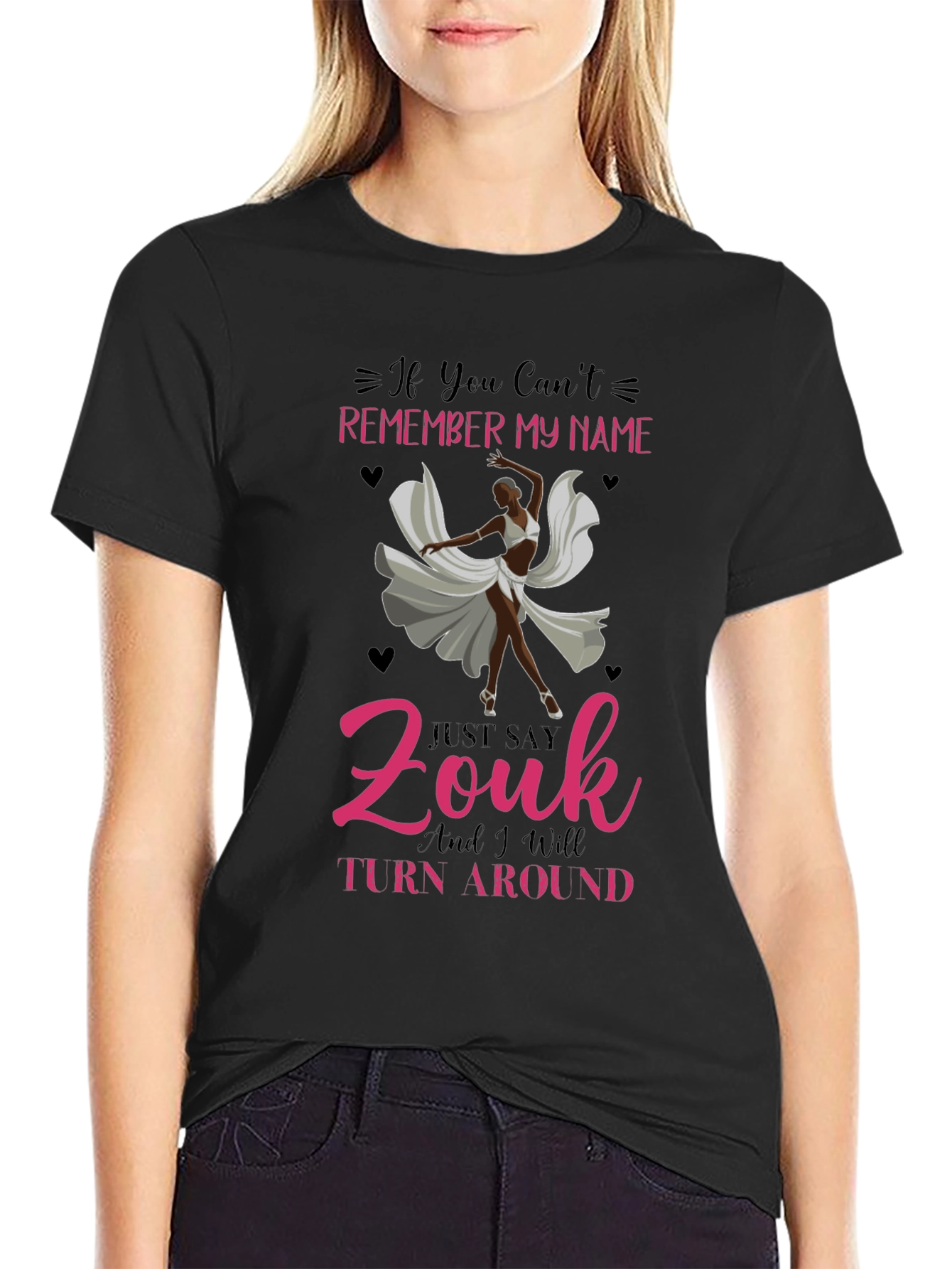 Zouk Dance T-Shirt - Remember My Name Tee