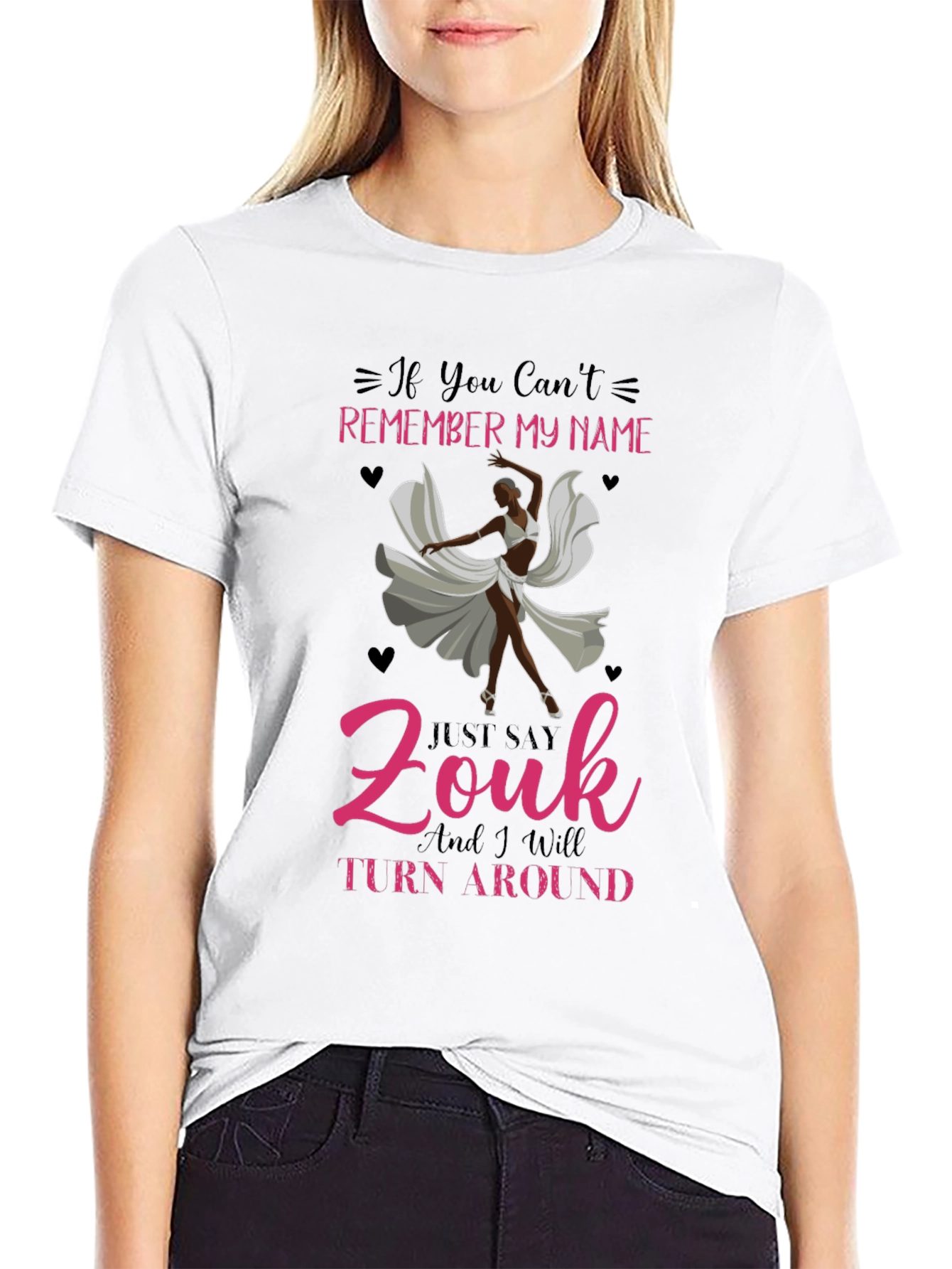 Zouk Dance T-Shirt - Remember My Name Tee