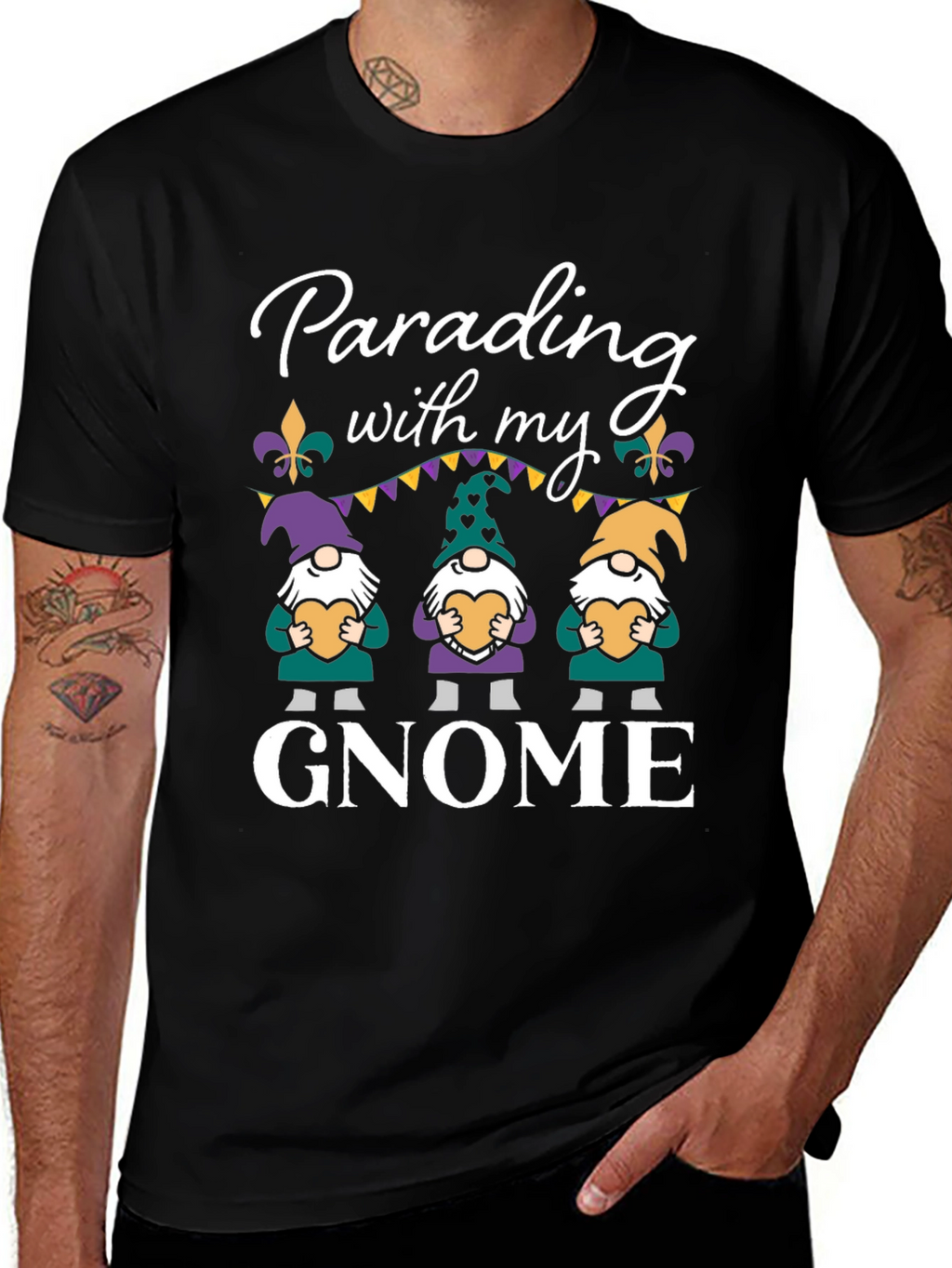 Parading With My Gnome Graphic T-Shirt
