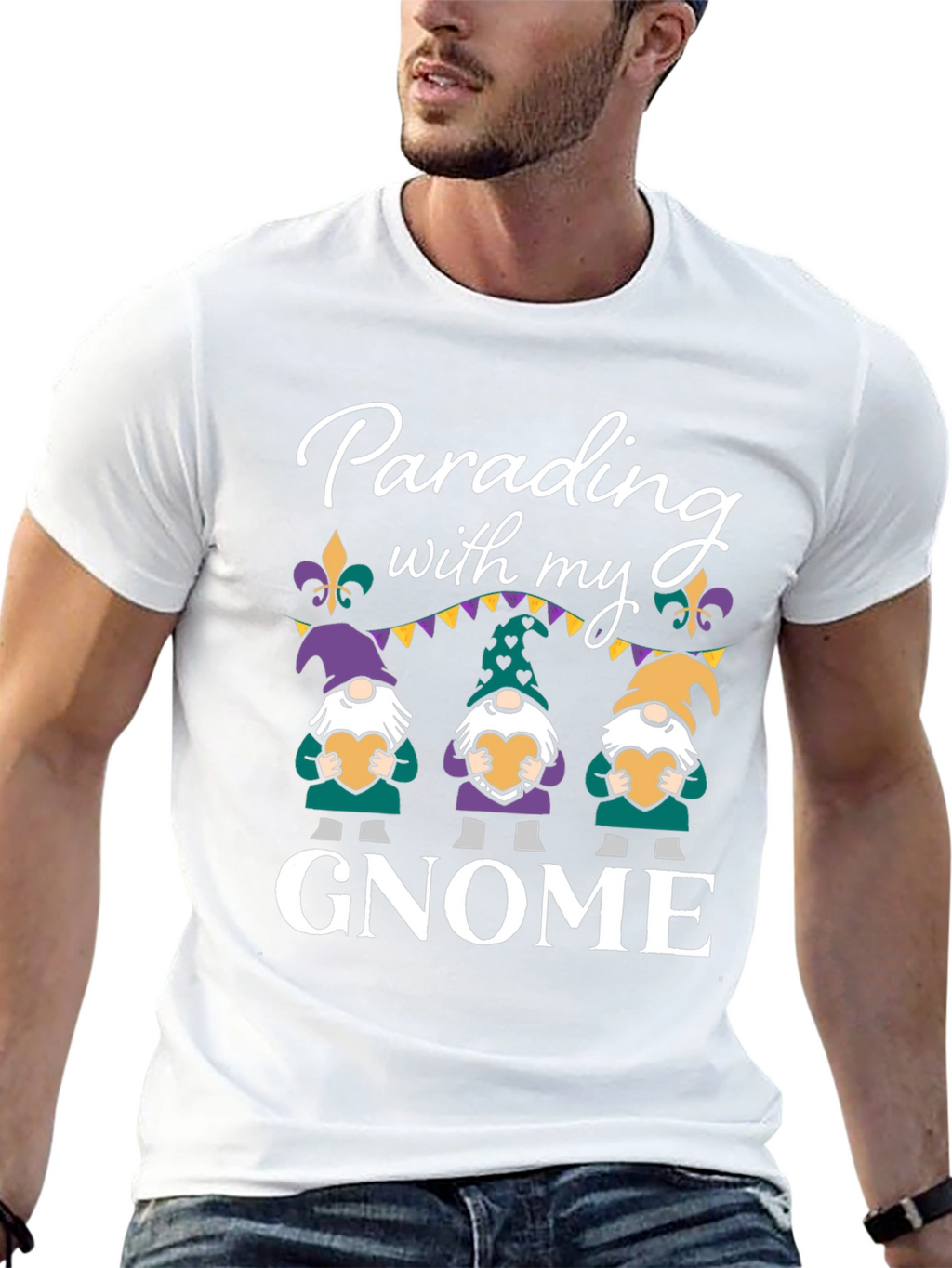 Parading With My Gnome Graphic T-Shirt