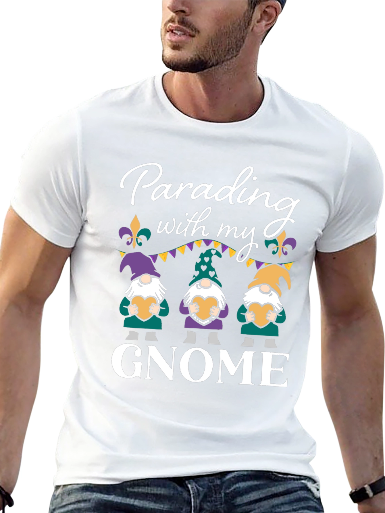 Parading With My Gnome Graphic T-Shirt