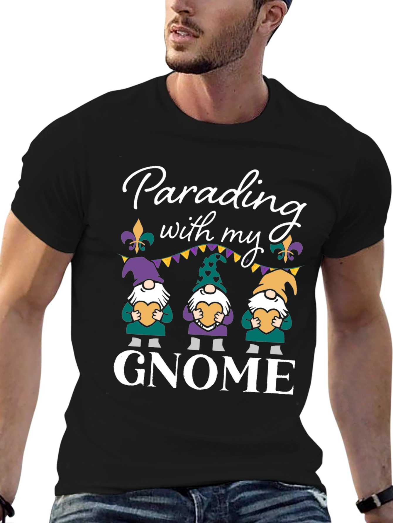 Parading With My Gnome Graphic T-Shirt