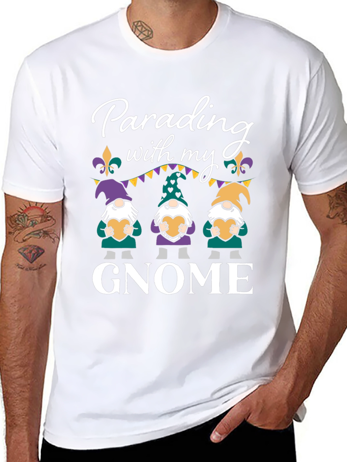 Parading With My Gnome Graphic T-Shirt