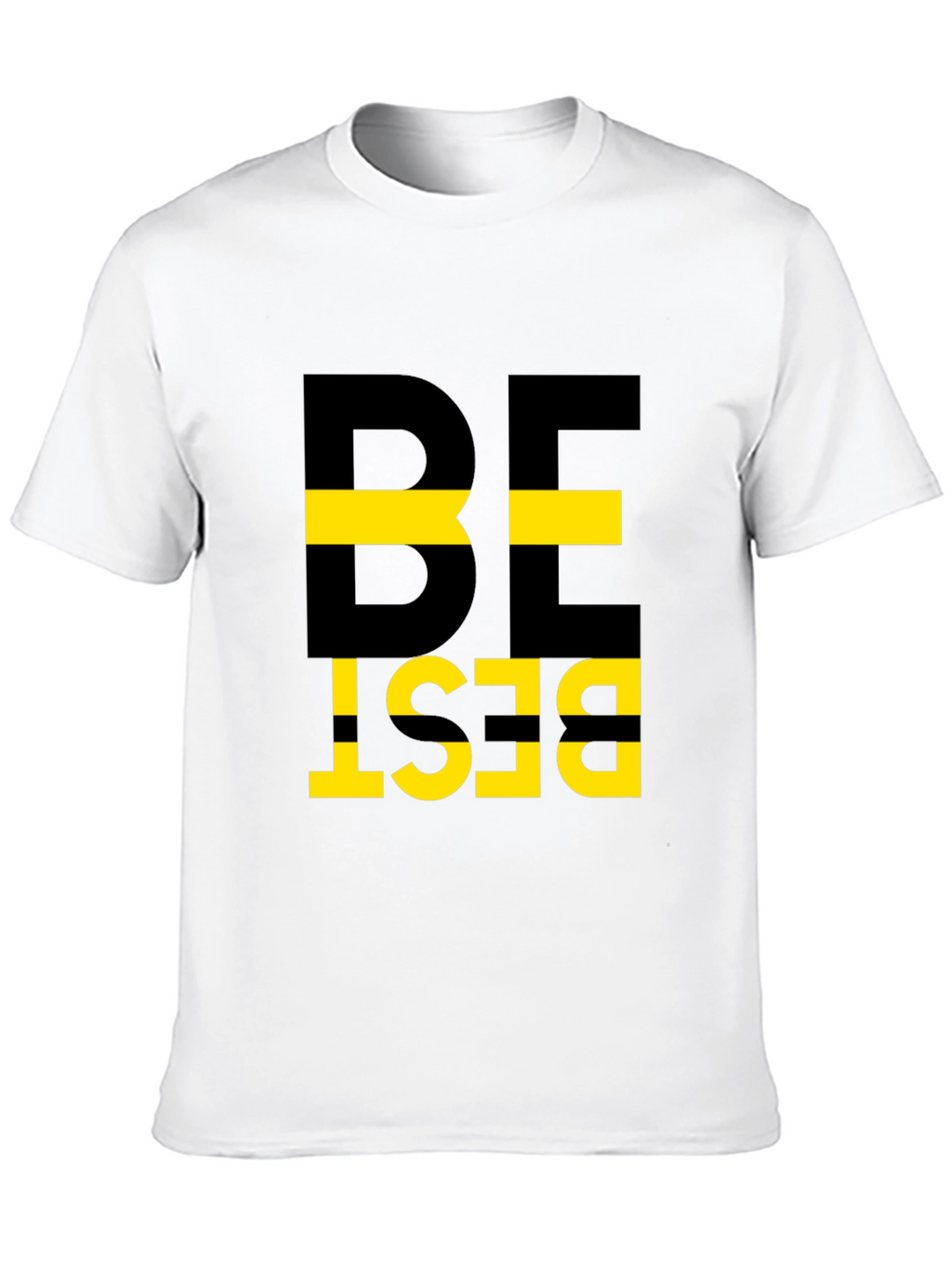 Be Best Graphic Tee - Mens Black Cotton T-Shirt