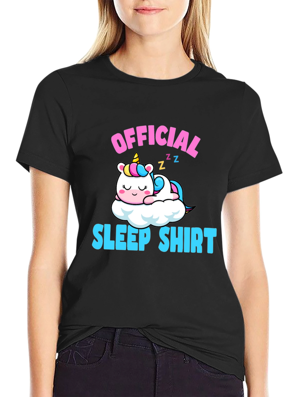 Official Sleep Shirt Unicorn T-Shirt