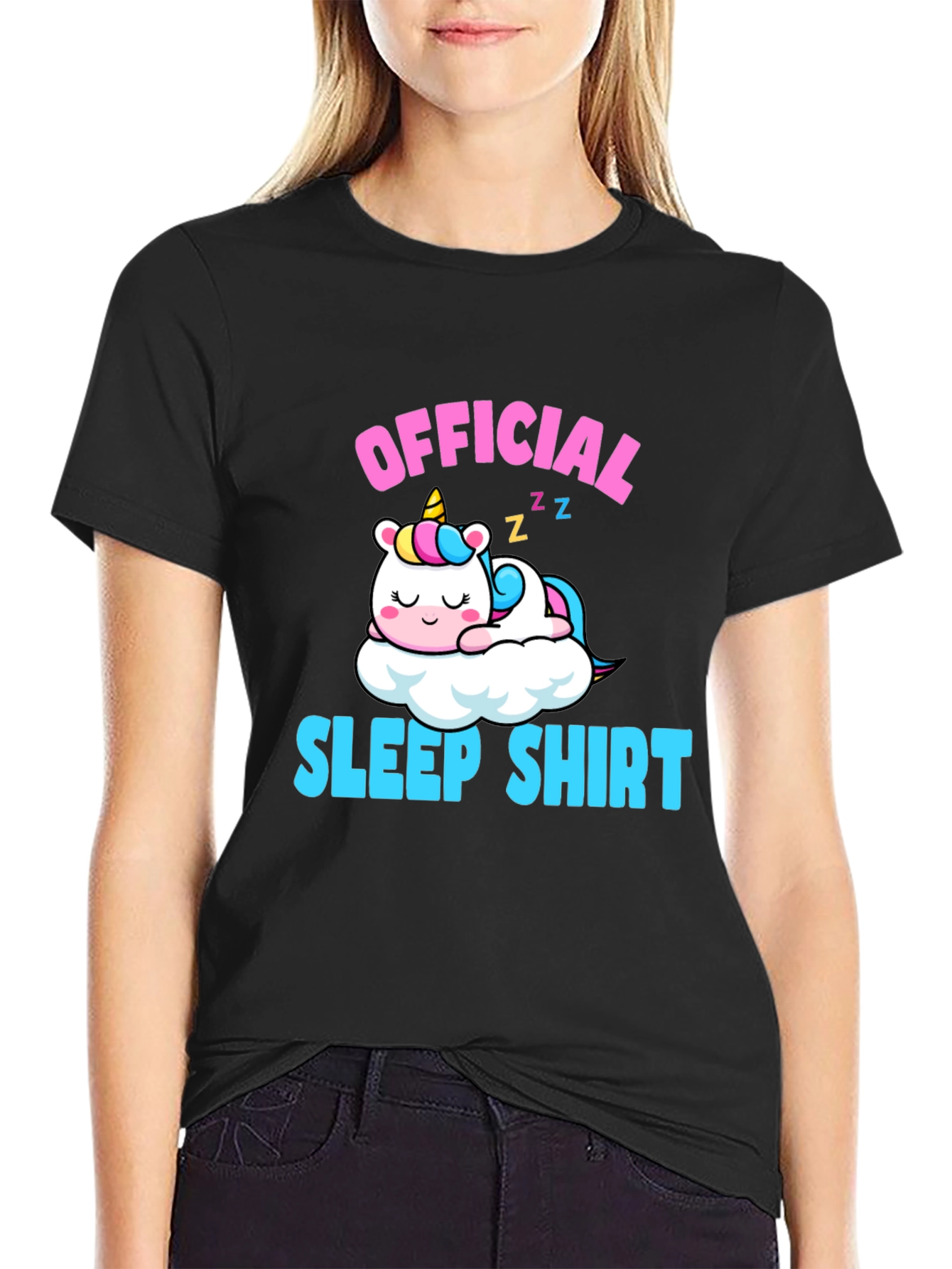 Official Sleep Shirt Unicorn T-Shirt